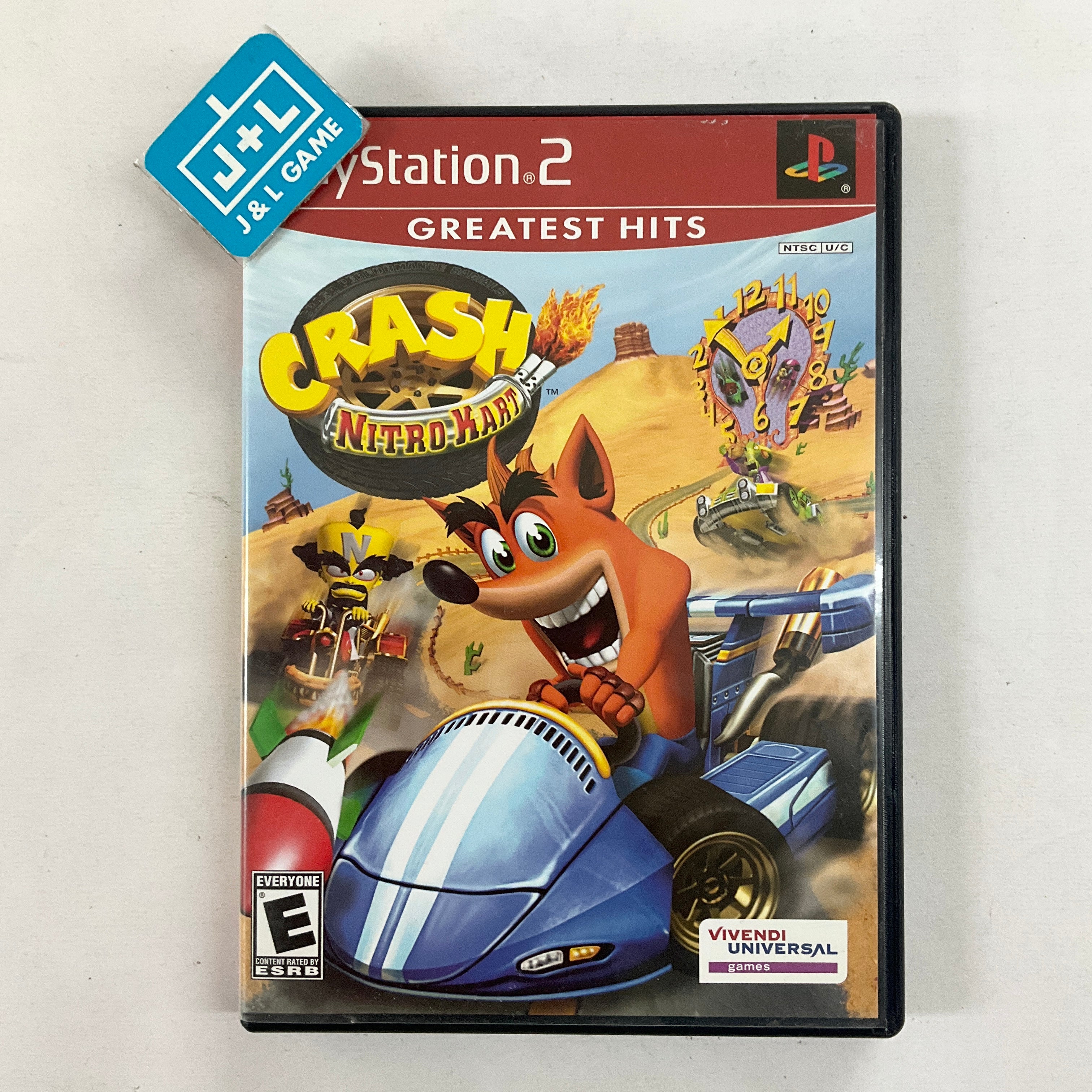 Crash Nitro Kart (Greatest Hits) - (PS2) PlayStation 2 [Pre-Owned] Video Games Universal Interactive