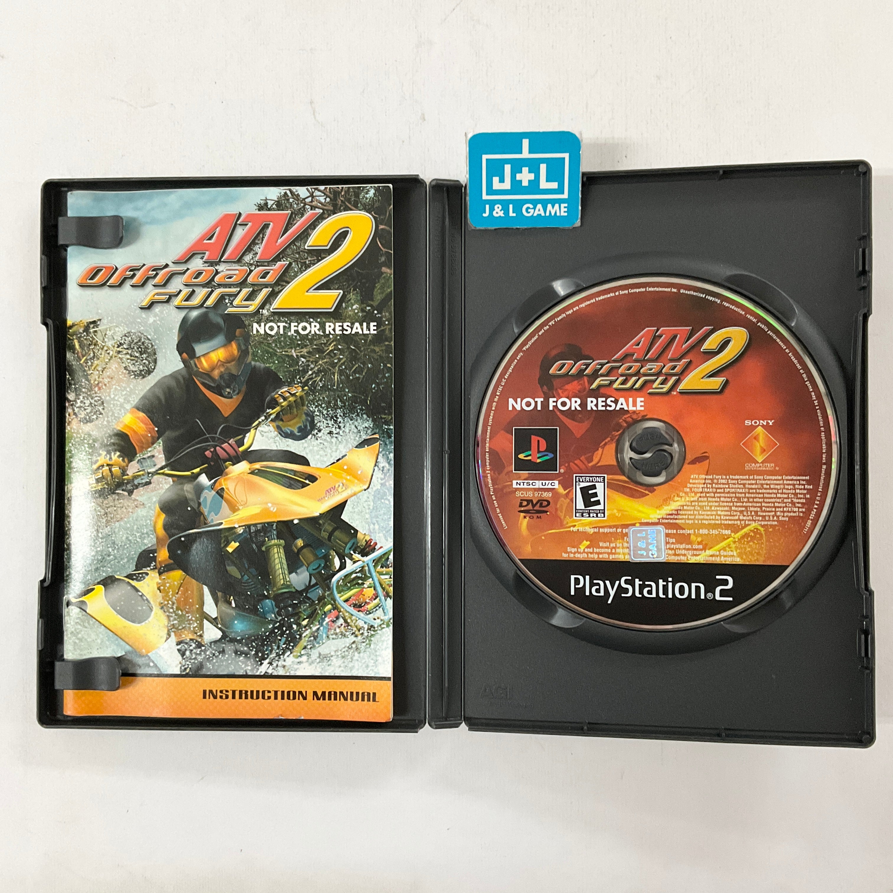 ATV Offroad Fury 2 (Not For Resale) - (PS2) PlayStation 2 [Pre-Owned] Video Games SCEA