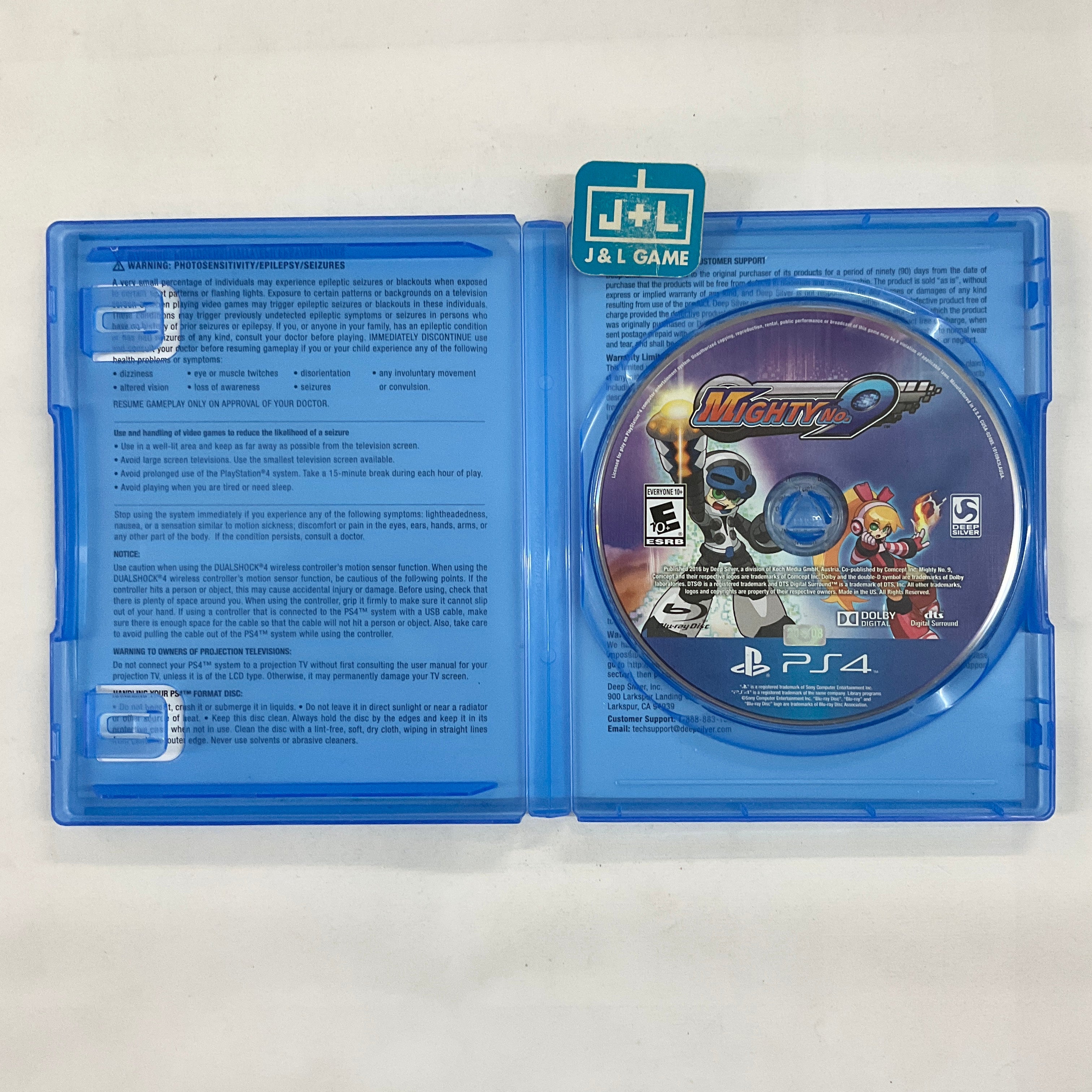 Mighty No. 9 - (PS4) PlayStation 4 [Pre-Owned] Video Games Deep Silver   