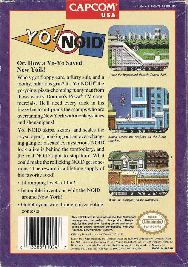 Yo noid video best sale game