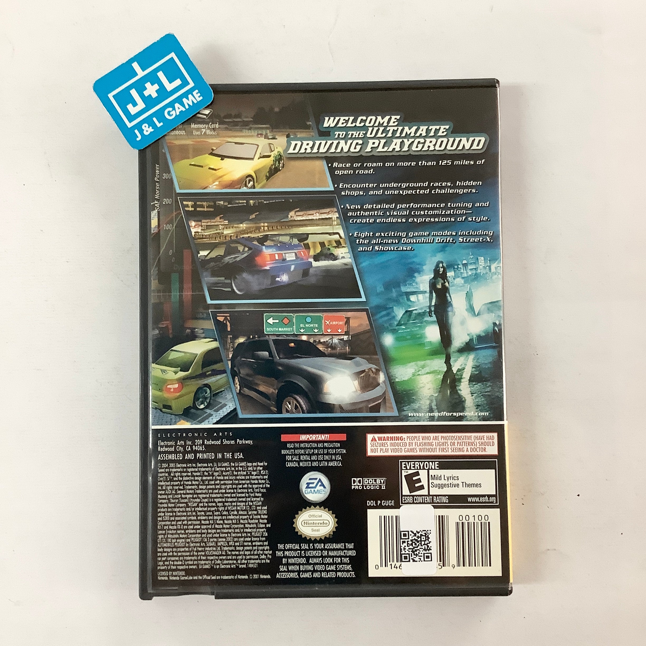 Need for Speed Underground 2 (Player's Choice) - (GC) GameCube [Pre-Owned] Video Games Electronic Arts   