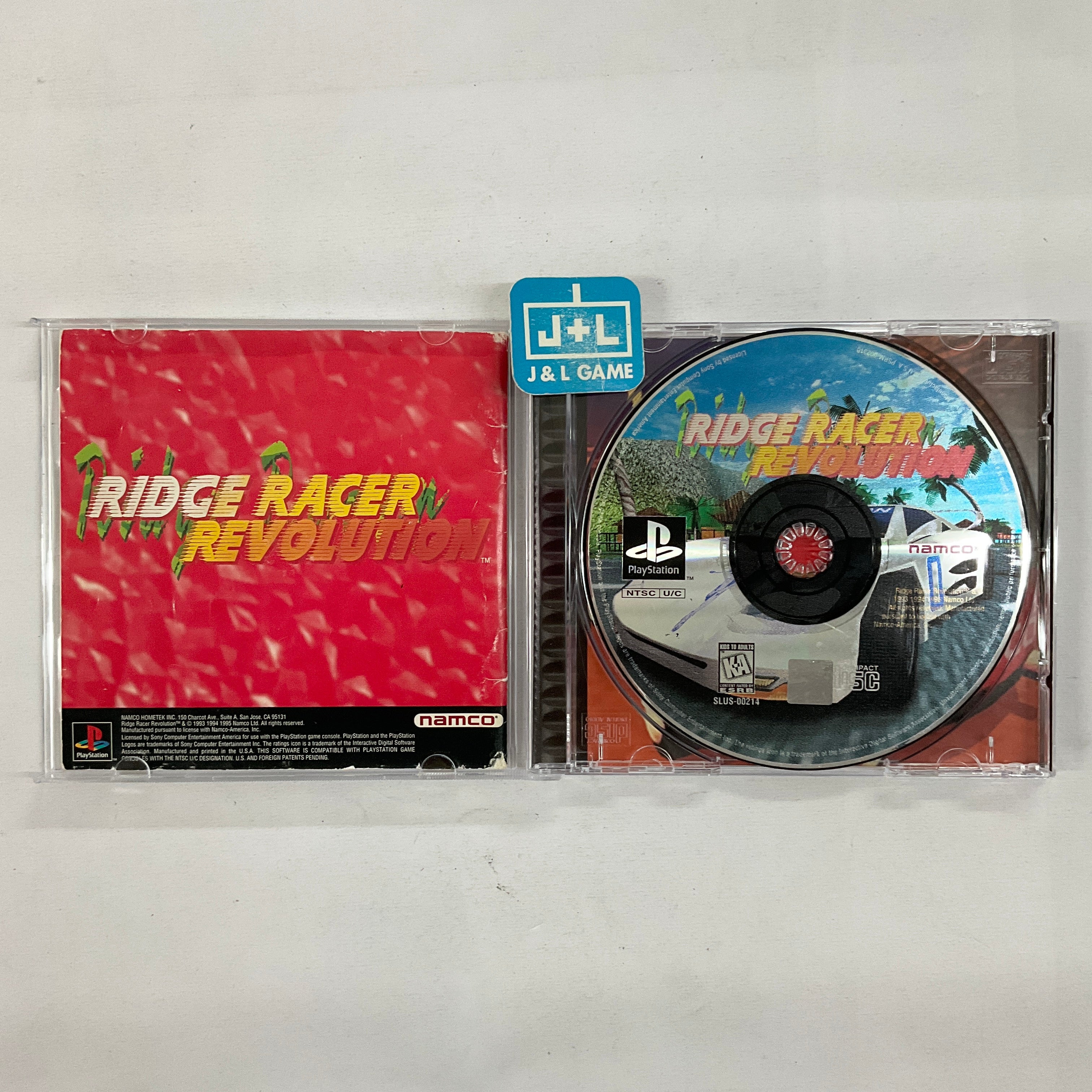 Ridge Racer Revolution - (PS1) PlayStation [Pre-Owned] Video Games BANDAI NAMCO Entertainment   