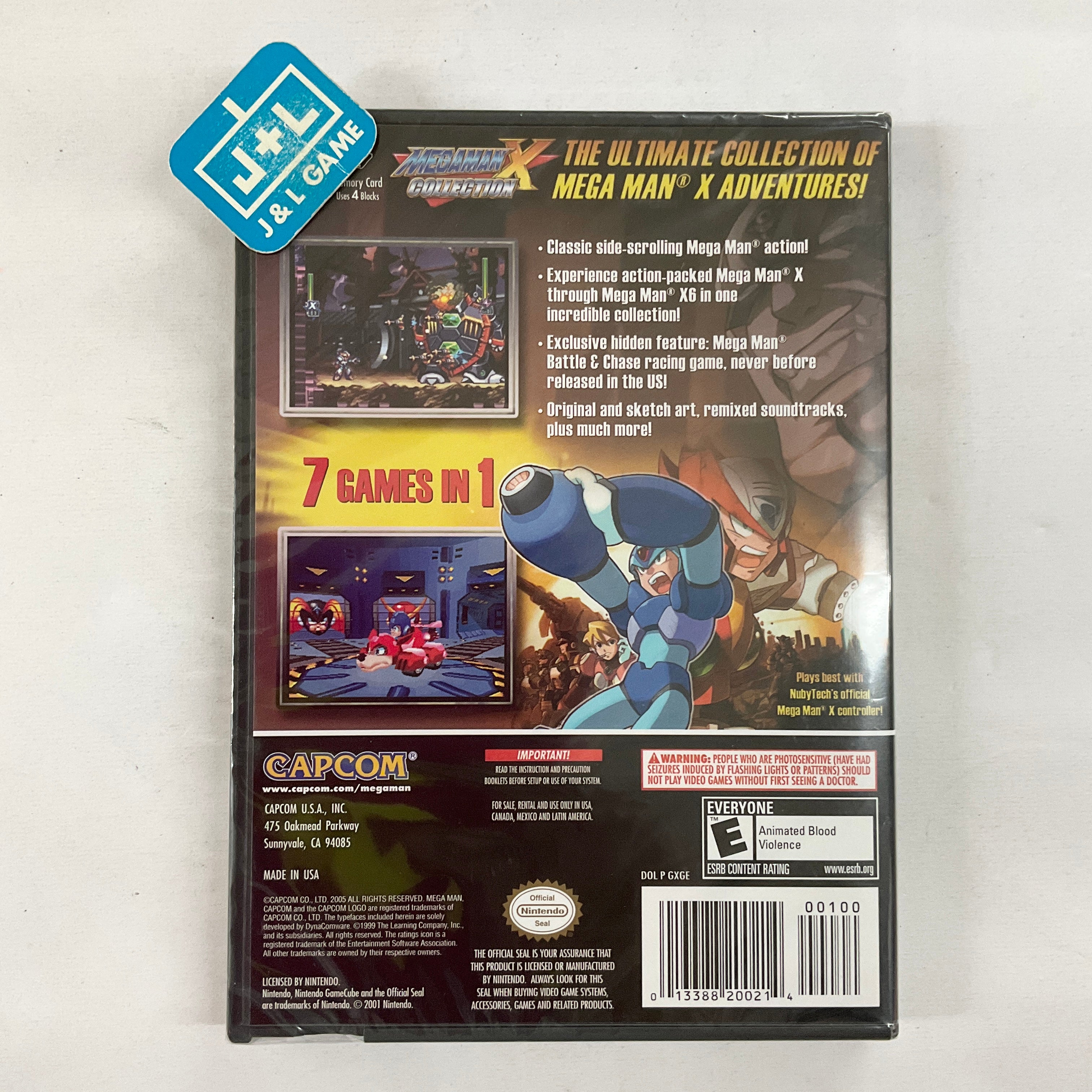 Mega Man X Collection - (GC) GameCube Video Games Capcom   