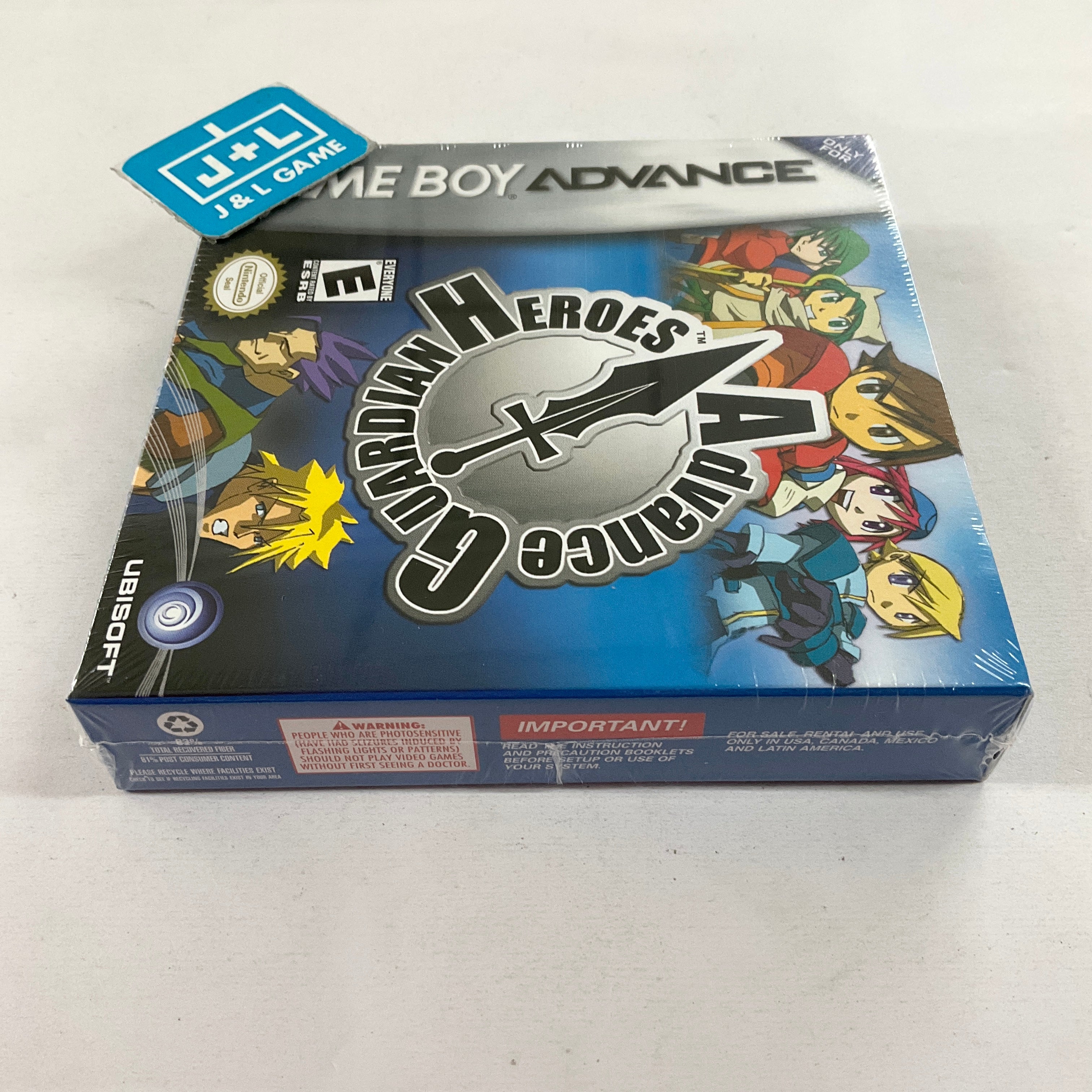 Advance Guardian Heroes - (GBA) Game Boy Advance Video Games Ubisoft   