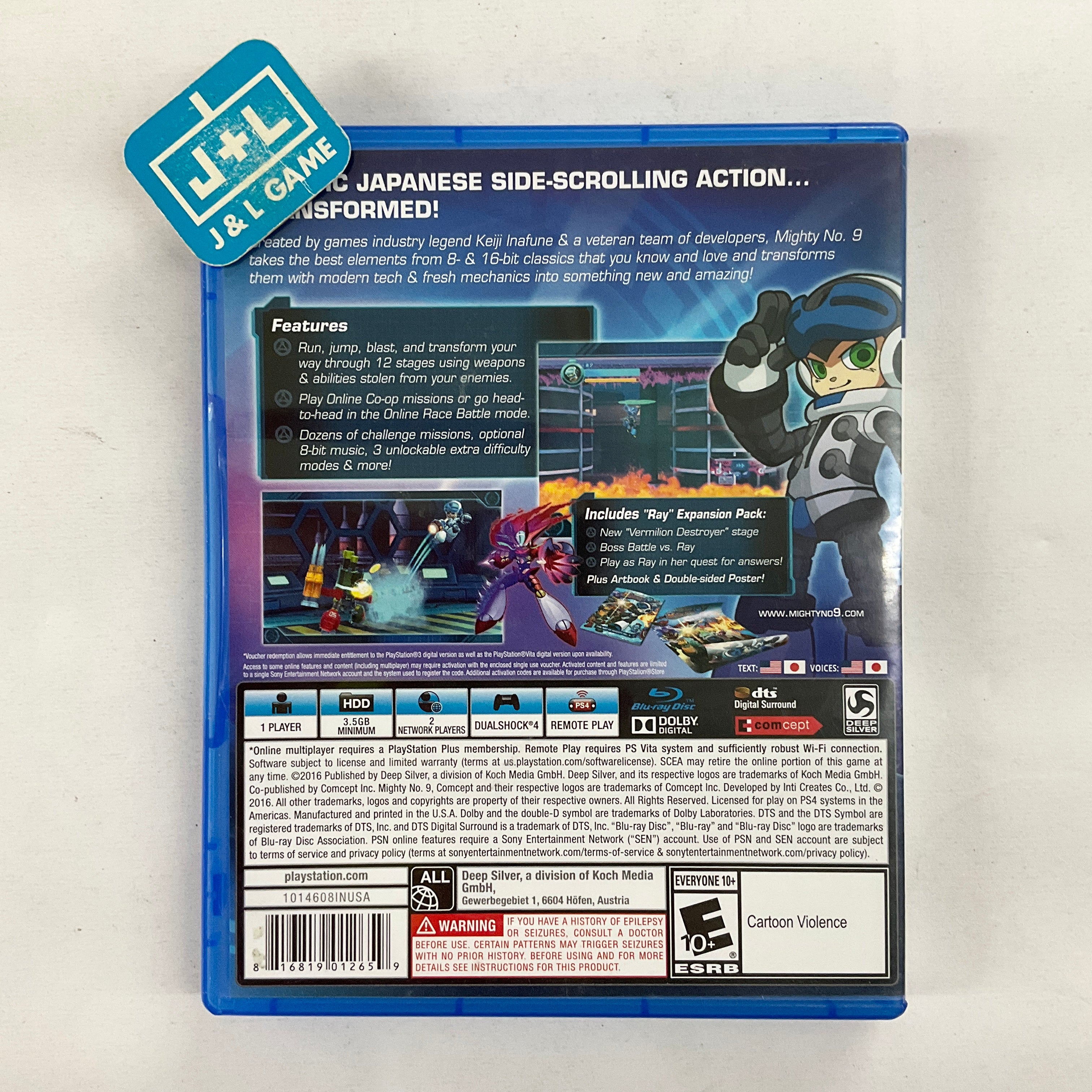 Mighty No. 9 - (PS4) PlayStation 4 [Pre-Owned] Video Games Deep Silver   