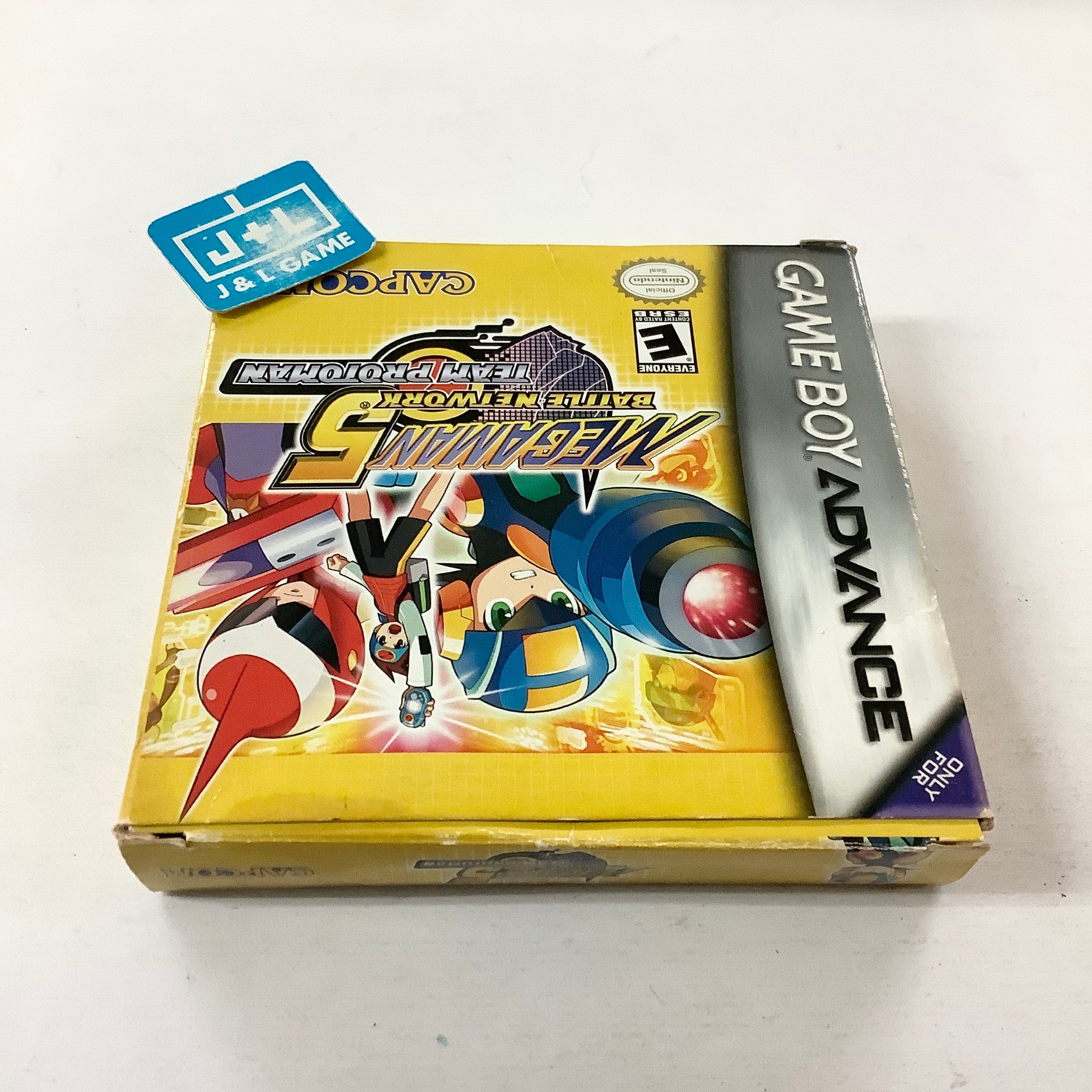 Megaman battle network 5 team protoman newest box only gba