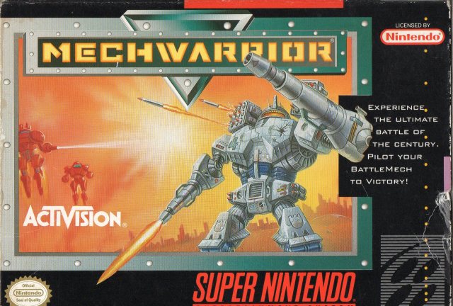 MechWarrior - (SNES) Super Nintendo [Pre-Owned] Video Games Activision