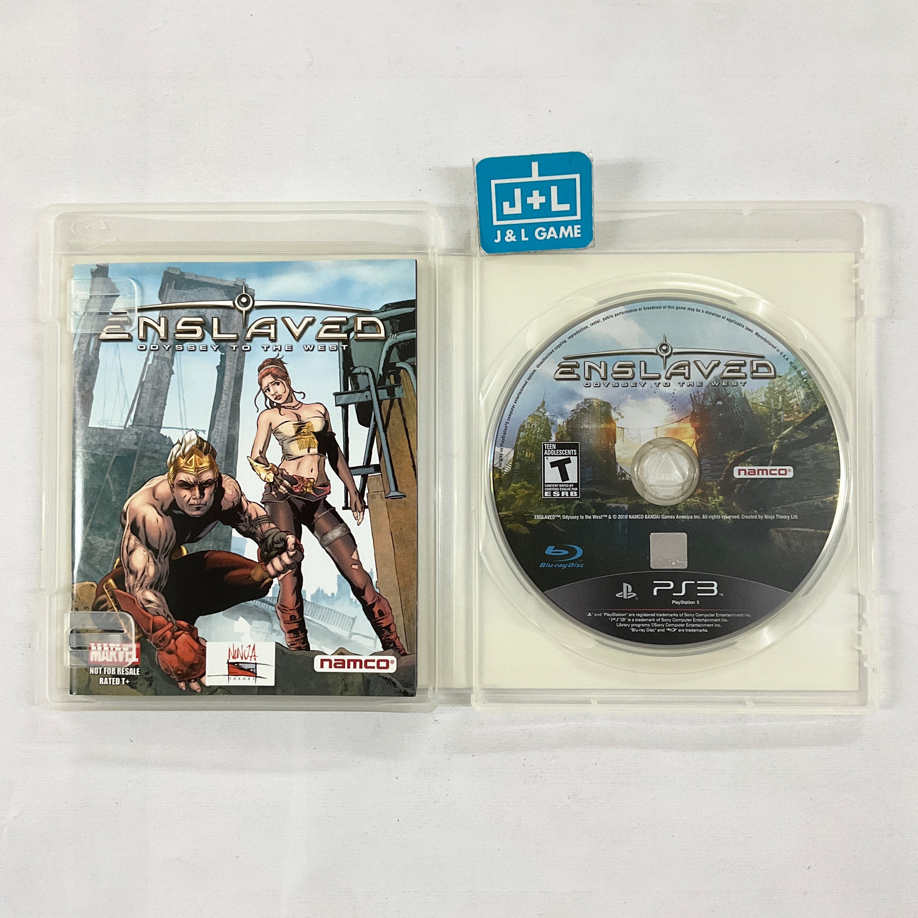 Enslaved: Odyssey to the West (With Comic Book) - (PS3) PlayStation 3 [Pre-Owned] Video Games Namco Bandai Games