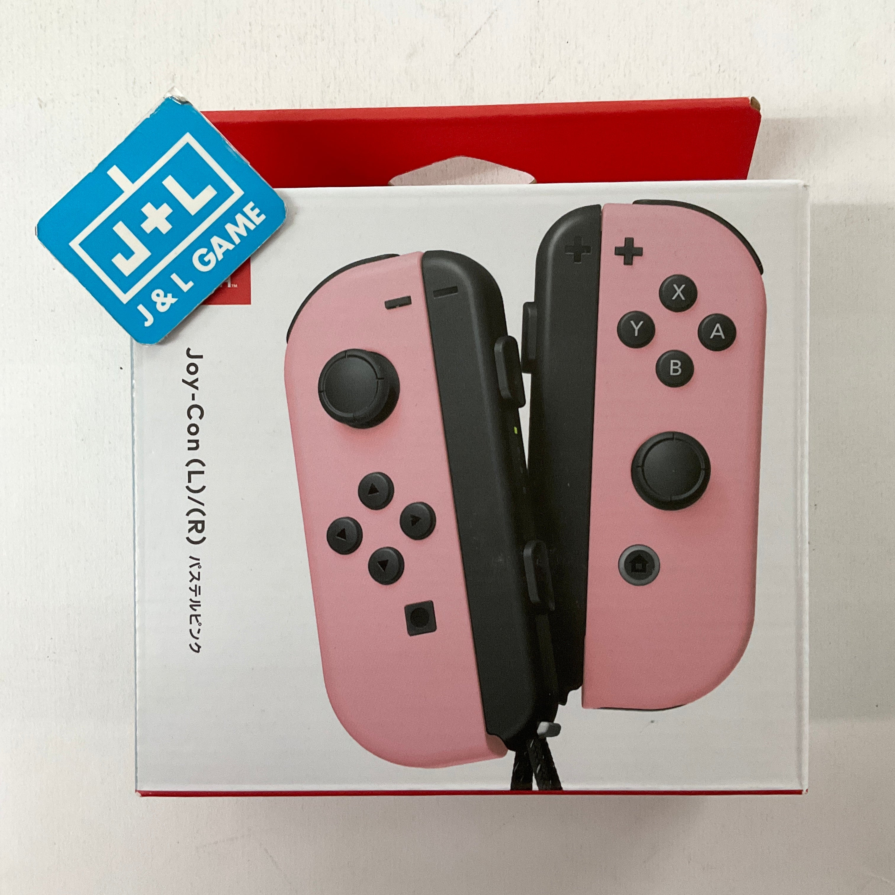 Nintendo Switch Joy-Con (L)/(R) (Pastel Pink) - (NSW) Nintendo Switch (Japanese Import) ACCESSORIES Nintendo