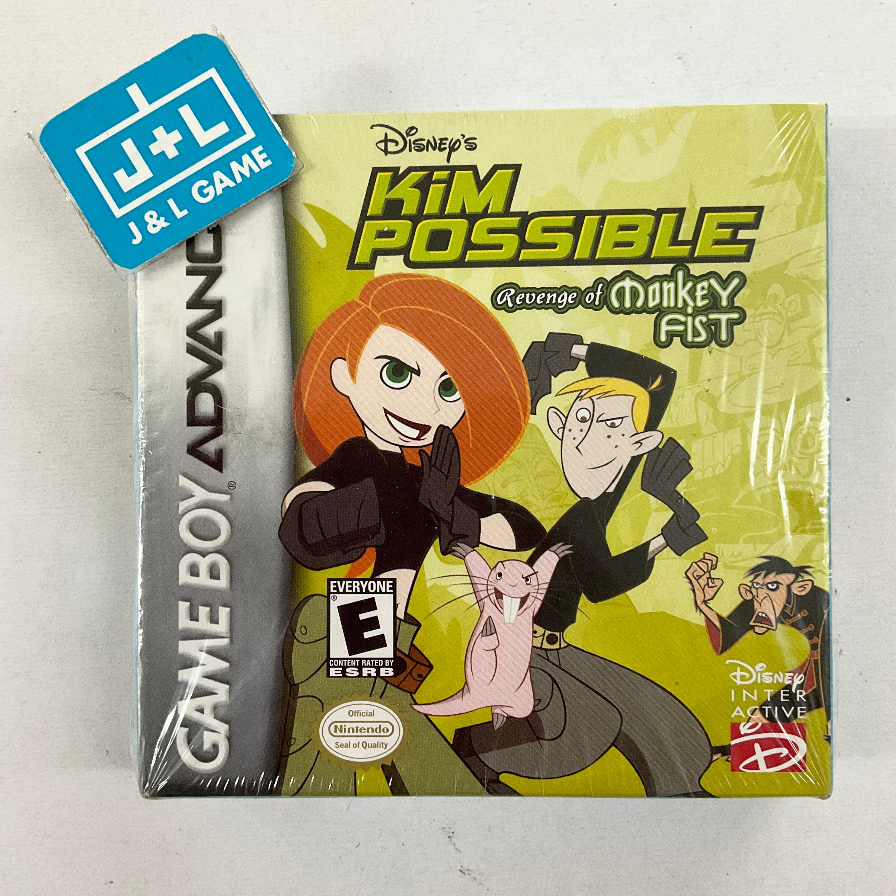 Disney's Kim Possible: Revenge of Monkey Fist - (GBA) Game Boy Advance Video Games Disney Interactive   