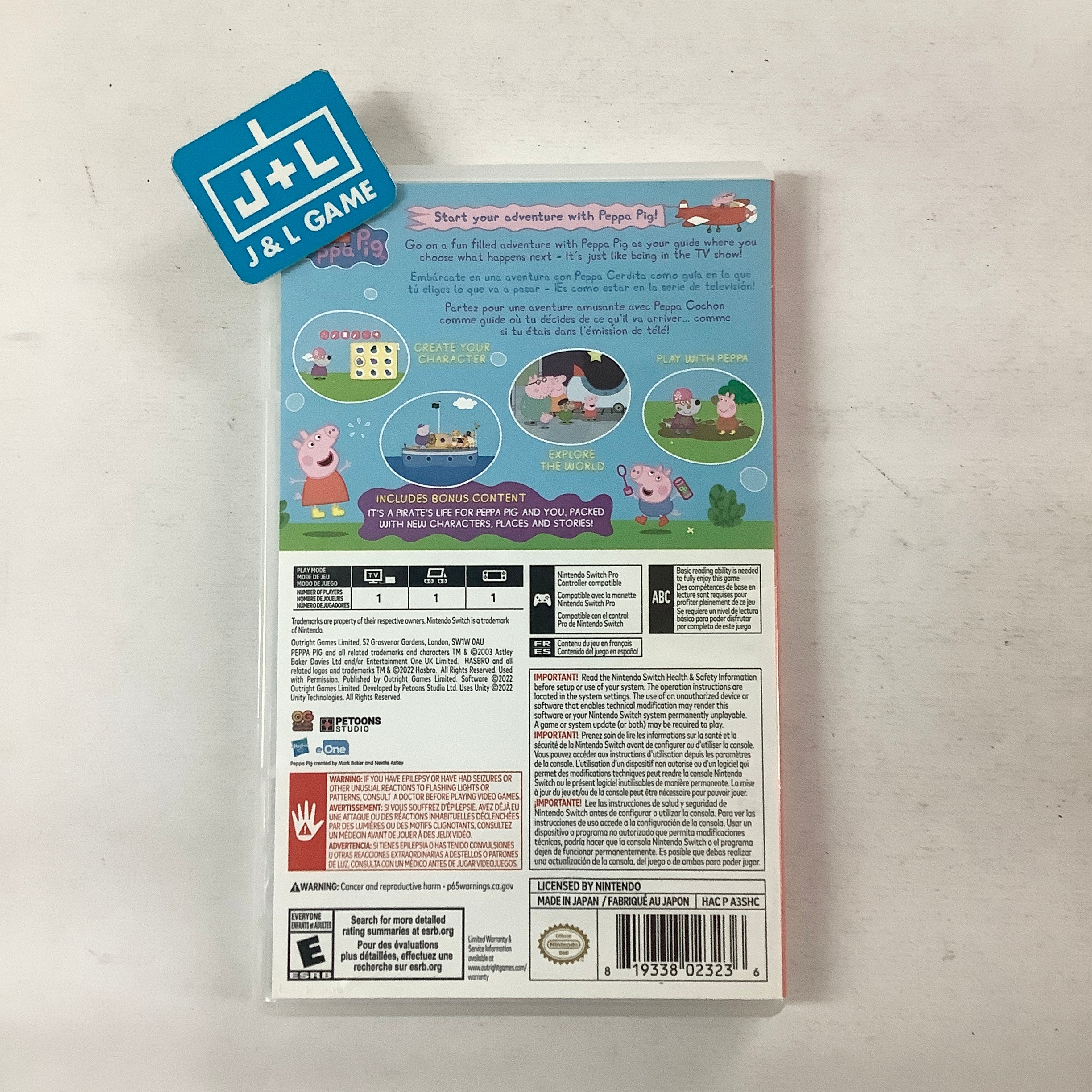 My Friend Peppa Pig (Complete Edition) - (NSW) Nintendo Switch [Pre-Owned] Video Games Outright Games   