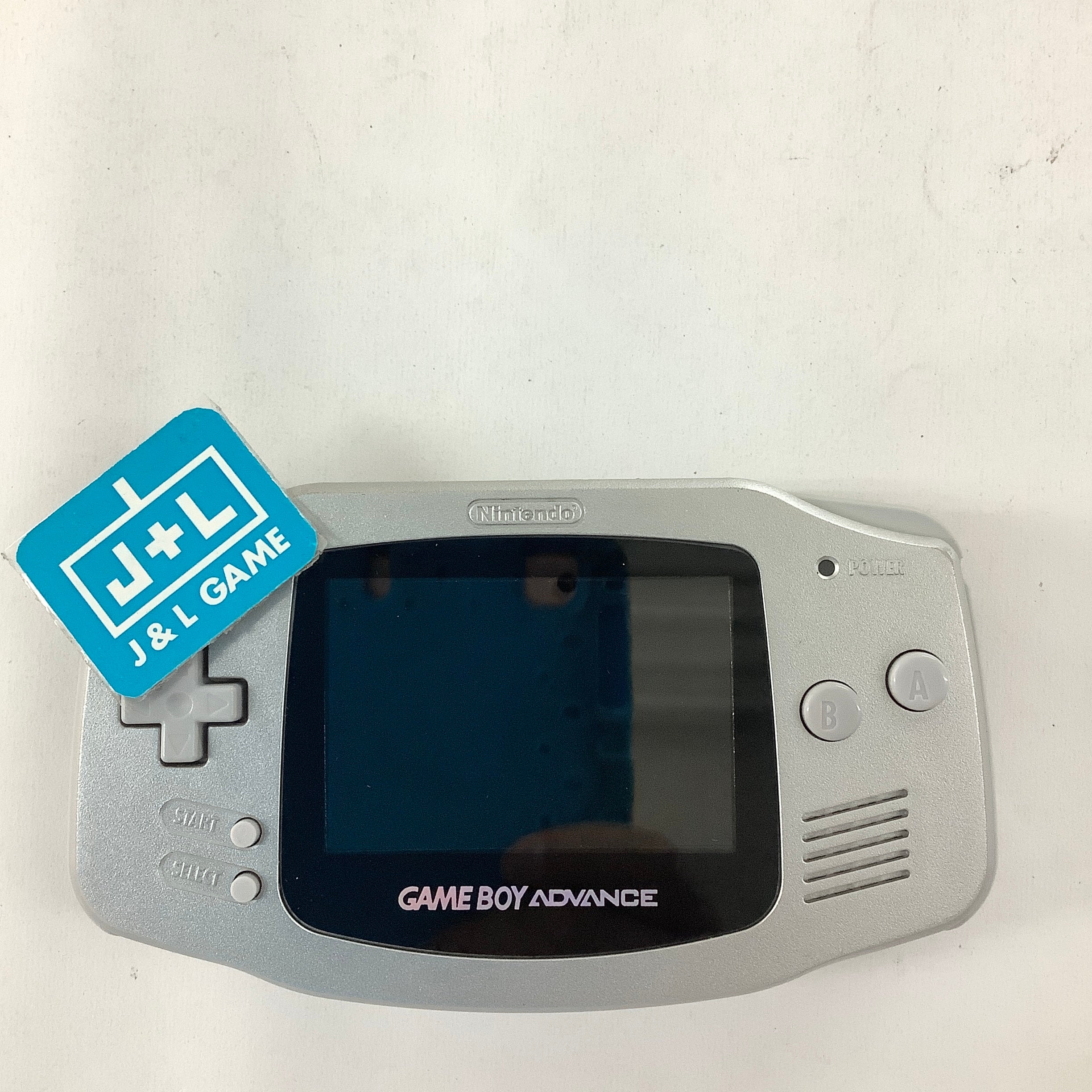 Nintendo Game Boy Advance Console (Platinum With Backlight)- (GBA) Game Boy Advance [Pre-Owned] Consoles Nintendo   