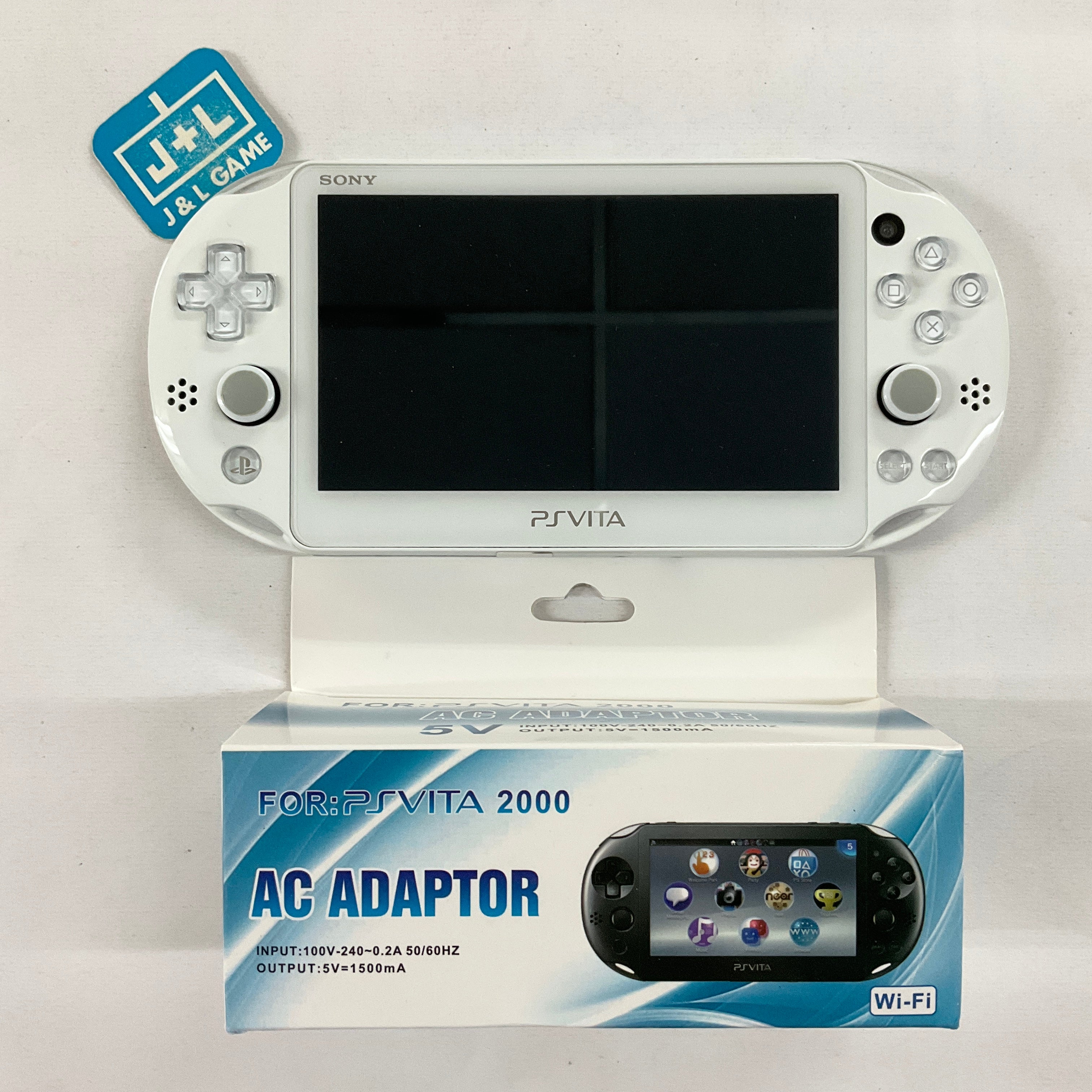 Sony PlayStation Vita 2000 Wi-Fi (White) - (PSV) PlayStation Vita [Pre-Owned] (Japanese Import) Consoles Sony   