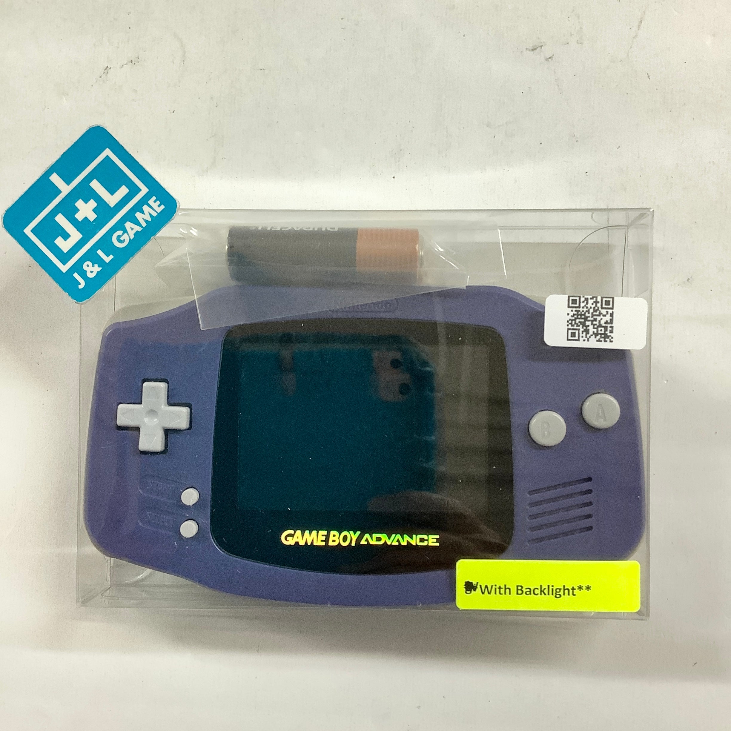 Nintendo Game Boy Advance Console (Indigo With Backlight) - (GBA) Game Boy Advance [Pre-Owned] Consoles Nintendo