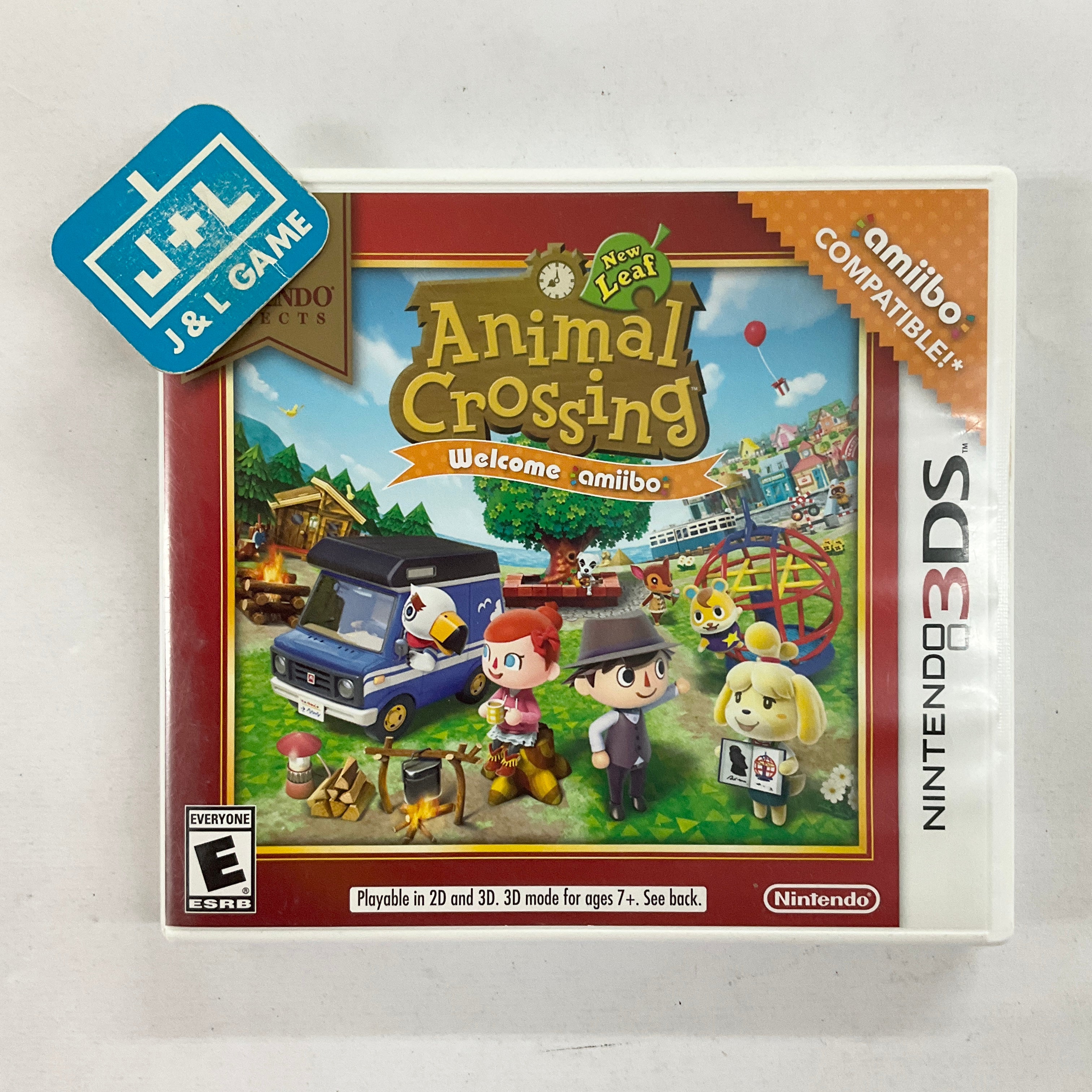 Animal Crossing New Leaf - Welcome Amiibo (Nintendo Selects) - Nintendo 3DS [Pre-Owned] Video Games Nintendo   