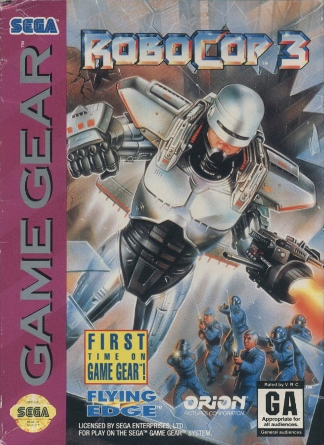 RoboCop 3 - SEGA GameGear [Pre-Owned] Video Games Flying Edge   