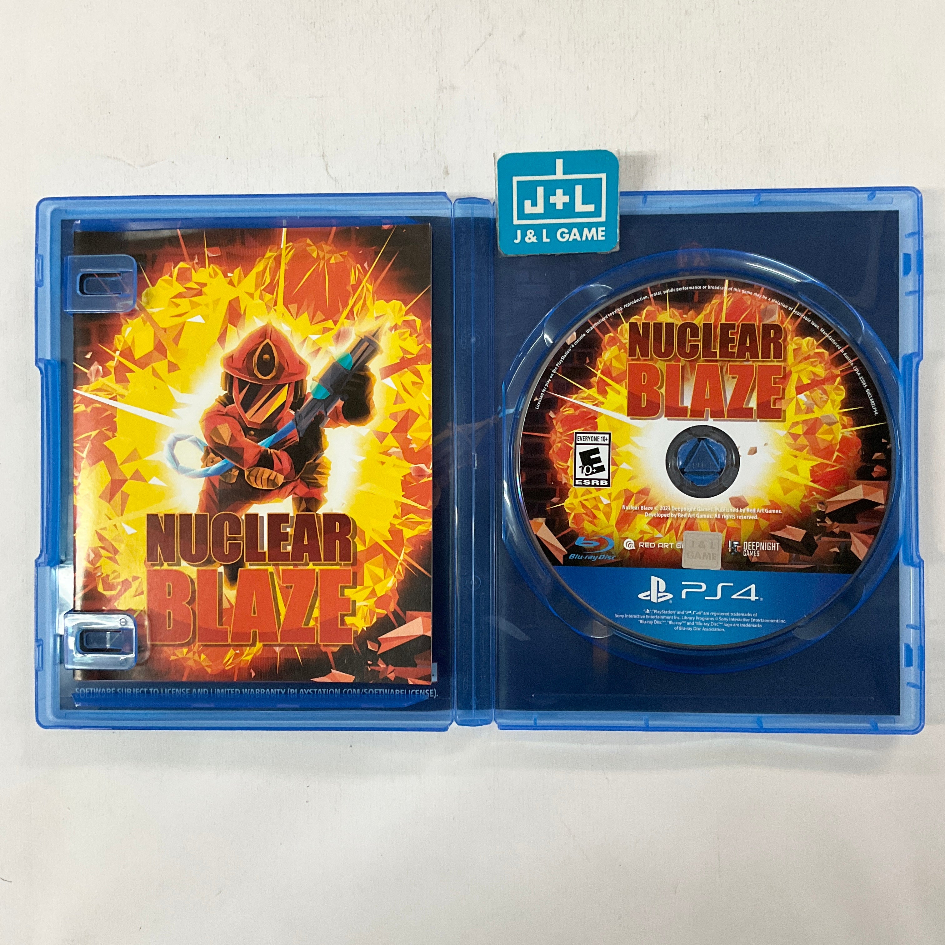 Nuclear Blaze - (PS4) PlayStation 4 [Pre-Owned] Video Games Red Art Games