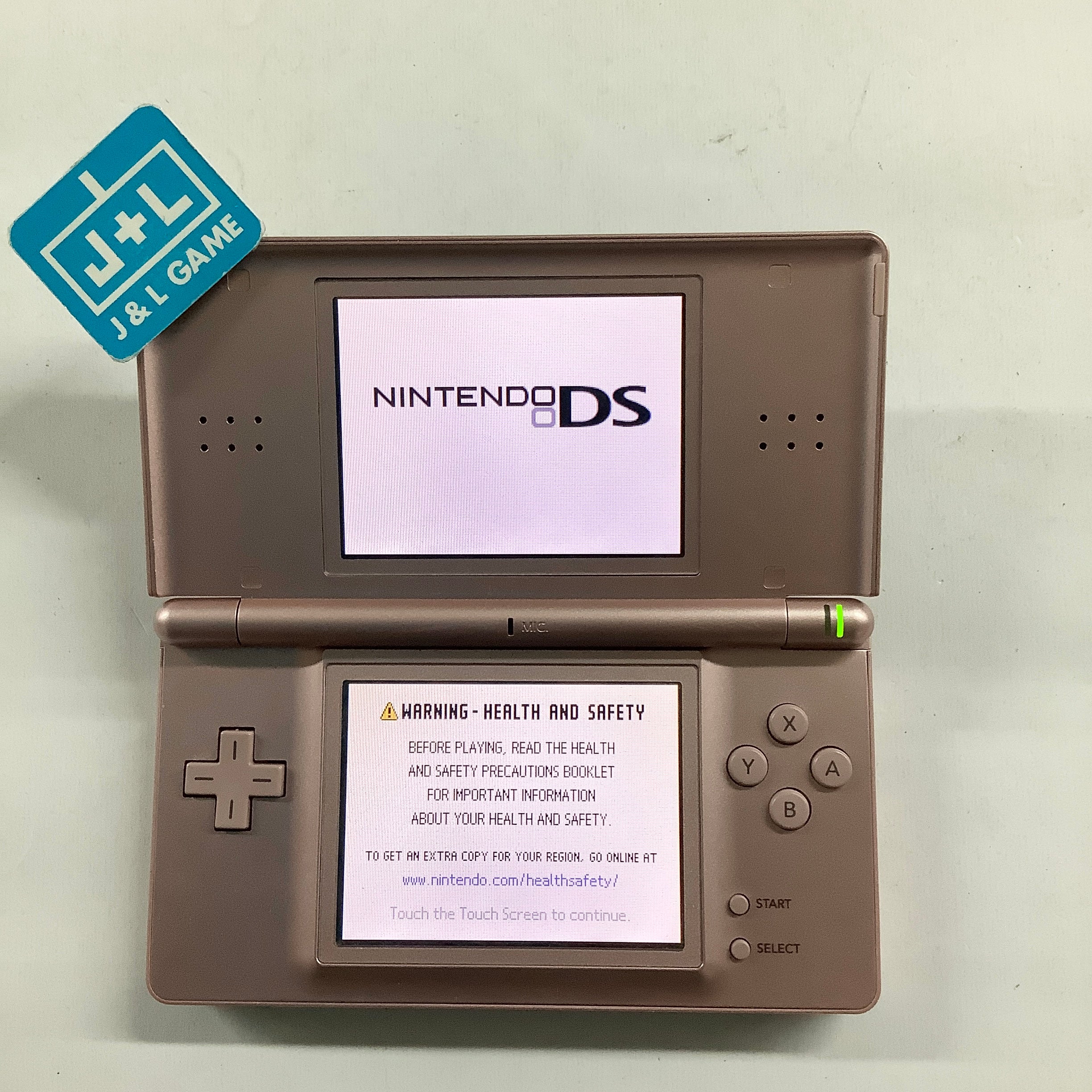 Nintendo DS in rose shops gold