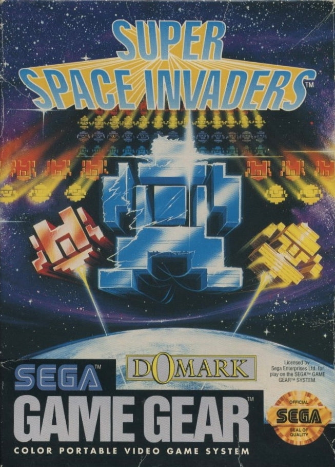 Super Space Invaders - (SGG) SEGA GameGear [Pre-Owned] Video Games Domark   