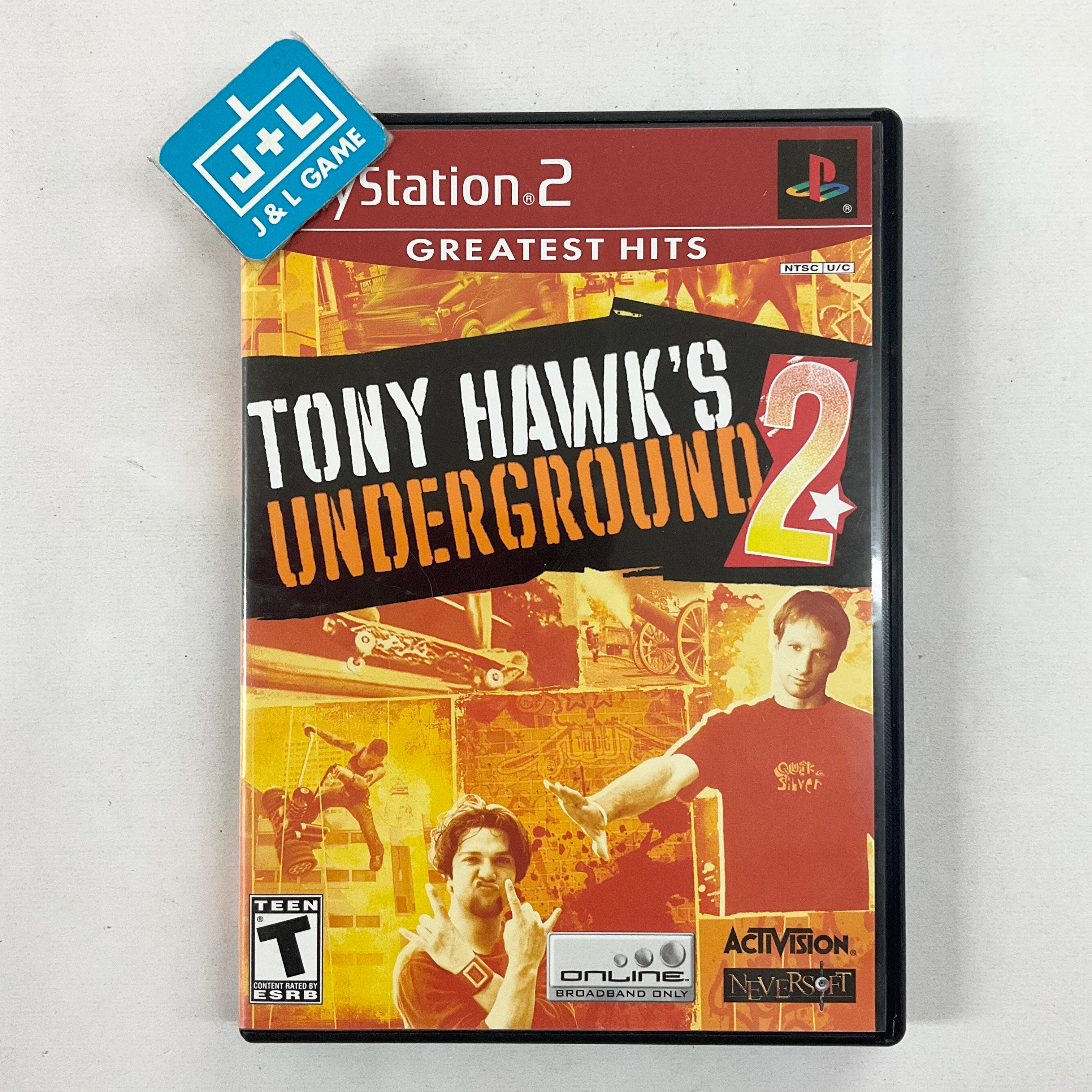 Tony Hawk's Underground 2 (Greatest Hits) - (PS2) PlayStation 2 [Pre-Owned] Video Games Activision