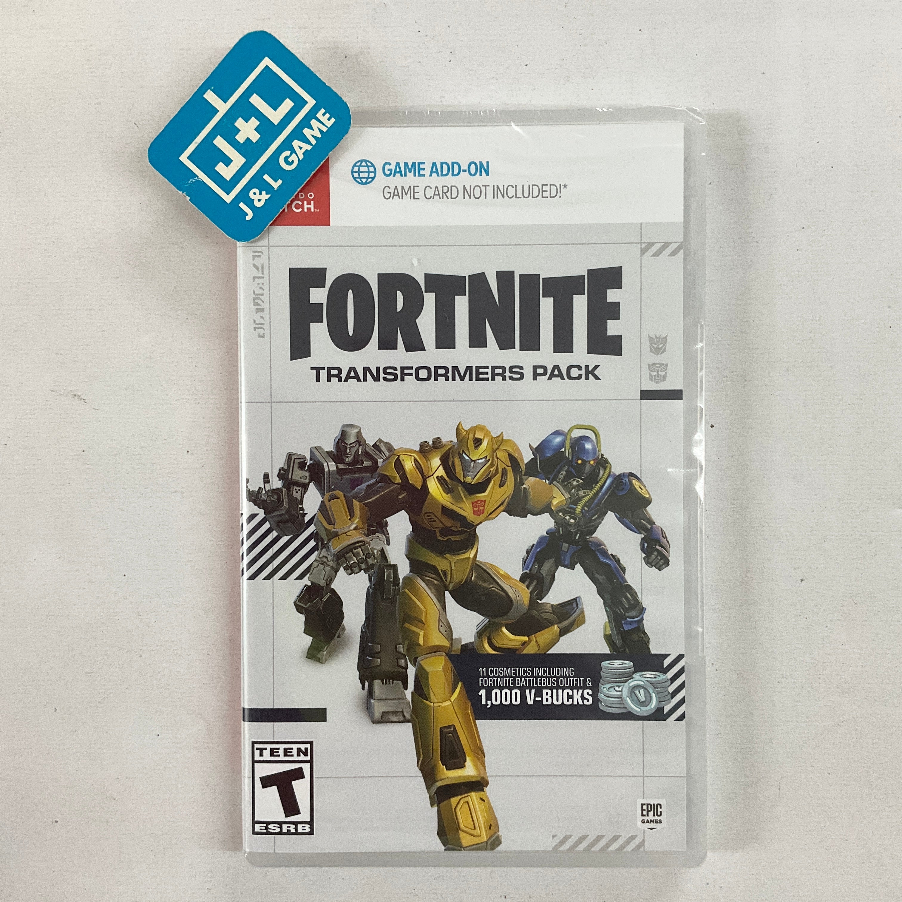 Fortnite - Transformers Pack - (NSW) Nintendo Switch Video Games Epic Games   