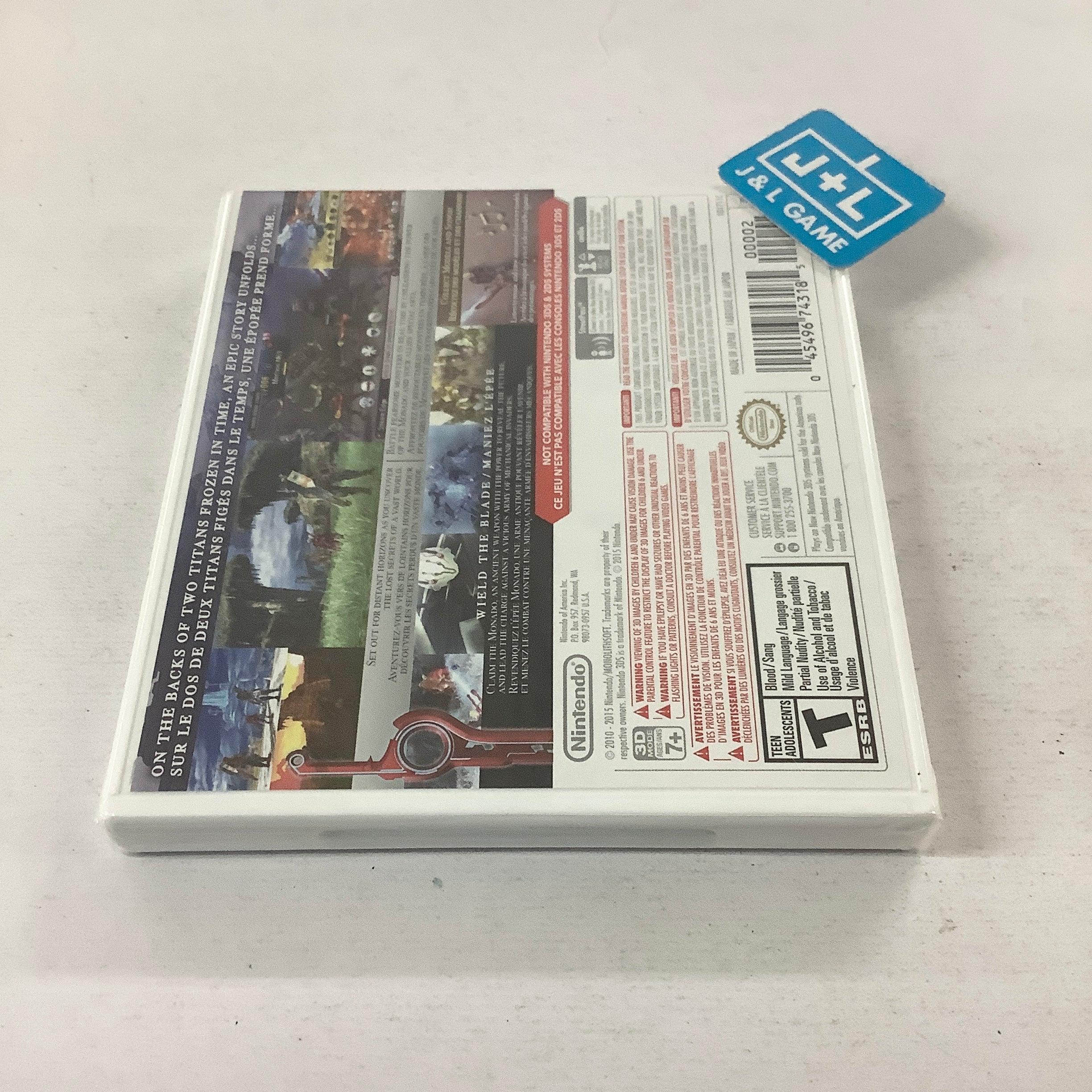 Xenoblade Chronicles 3D - Nintendo 3DS Video Games Nintendo   