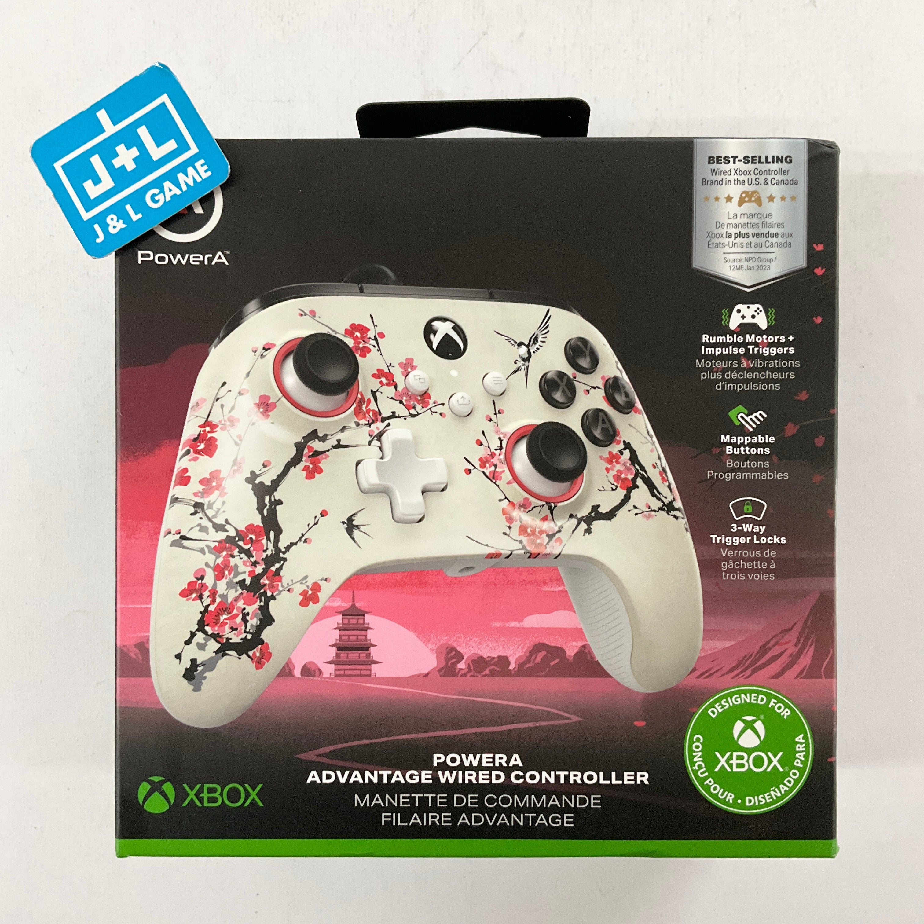 PowerA Advantage Wired Controller (Warrior's Nirvana) - (XSX) Xbox Series X Accessories PowerA   