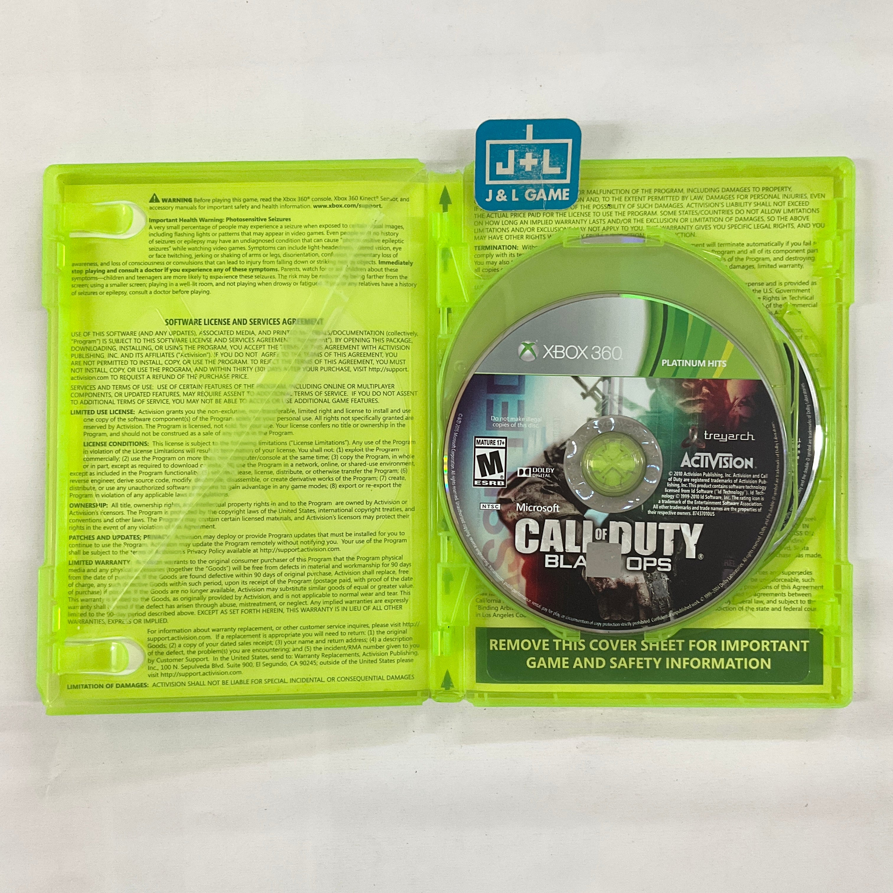 Call of Duty Black Ops Collection - Xbox 360 [Pre-Owned] Video Games Activision   