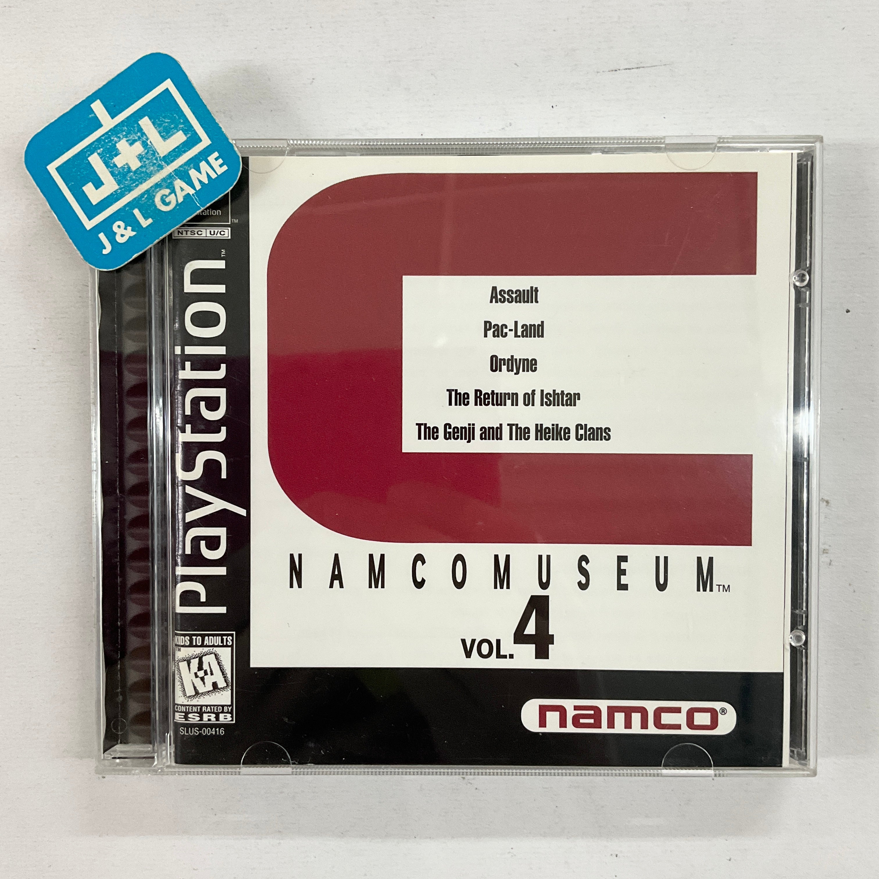 Namco Museum Volume 4 For Playstation 1 fashion *CIB RARE*