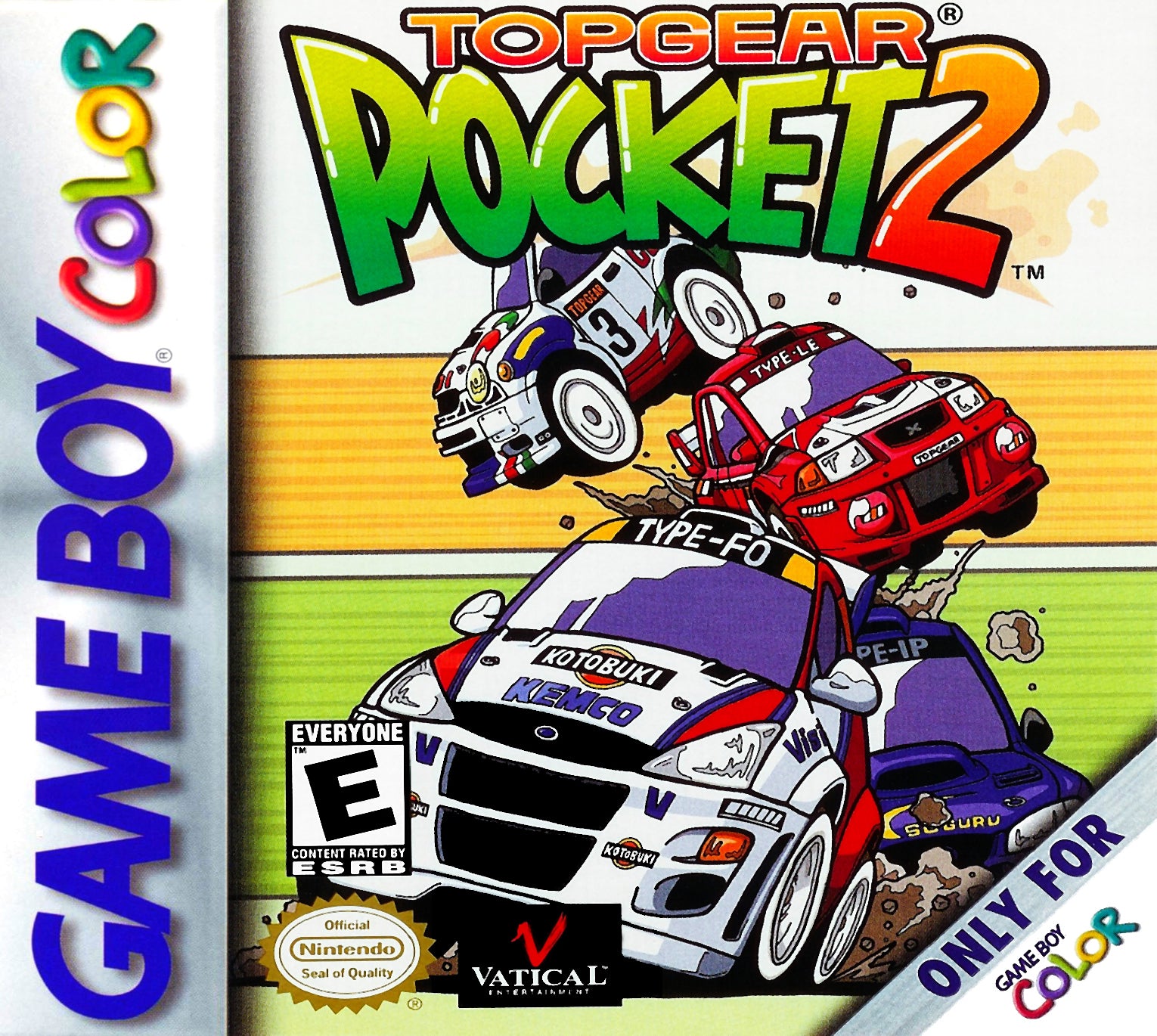 Top Gear Pocket 2 - (GBC) Game Boy Color [Pre-Owned] Video Games Vatical Entertainment