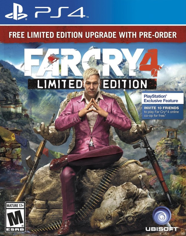 Far Cry 4 (Limited Edition) - (PS4) PlayStation 4 [Pre-Owned] Video Games Ubisoft   