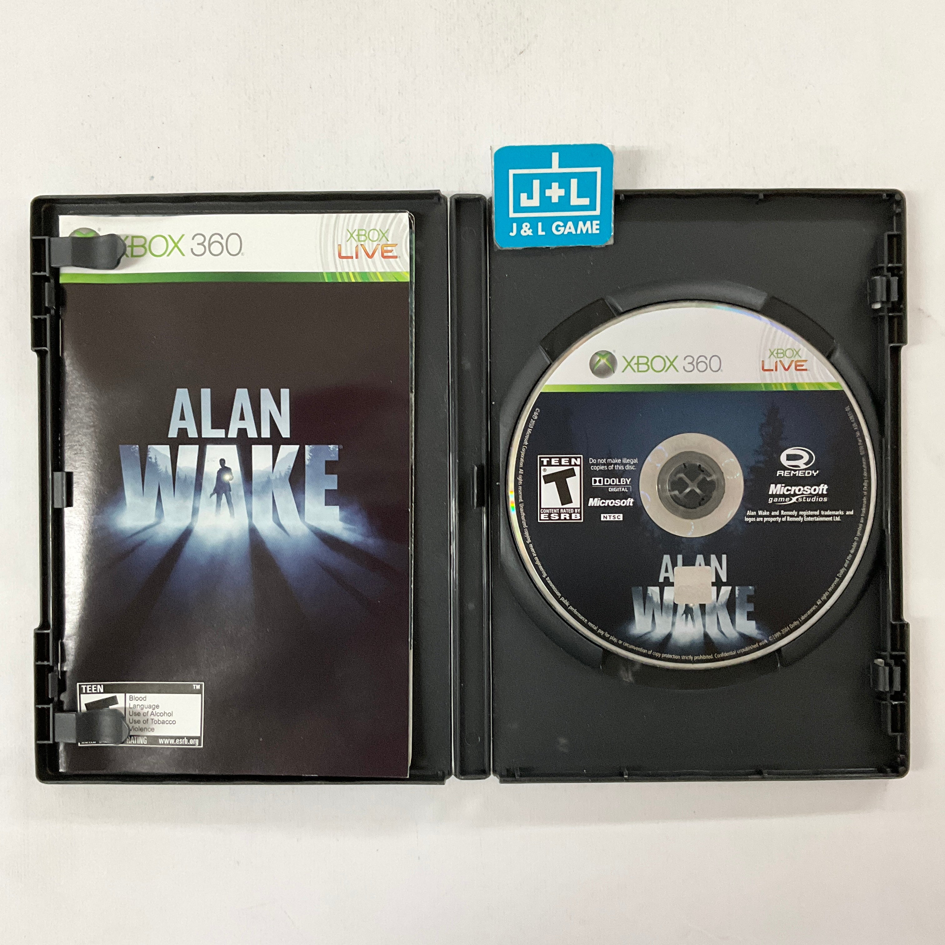 Alan Wake (Limited Collector's Edition) - Xbox 360 [Pre-Owned] Video Games Microsoft Game Studios