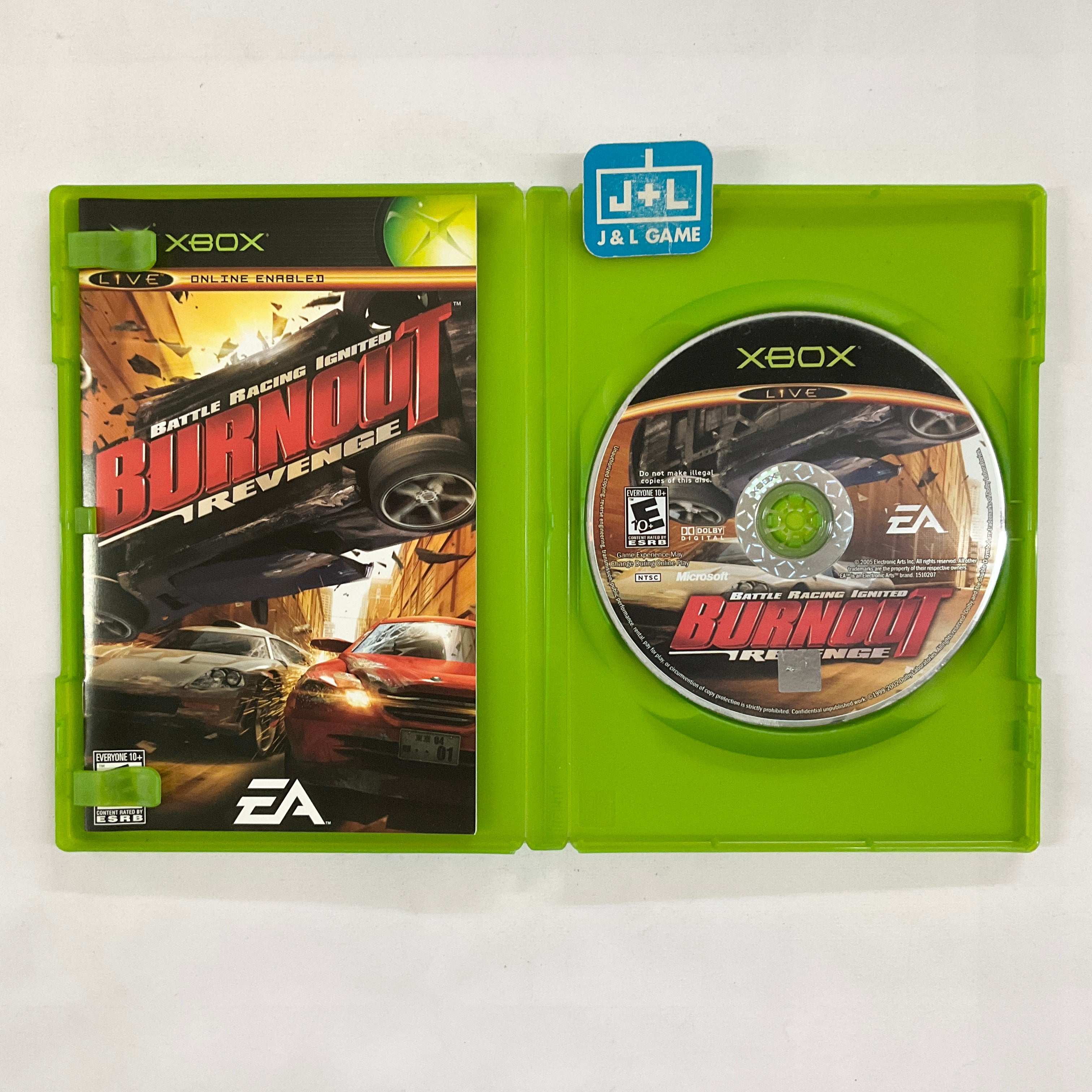 Burnout Revenge - (XB) Xbox [Pre-Owned] Video Games Electronic Arts   