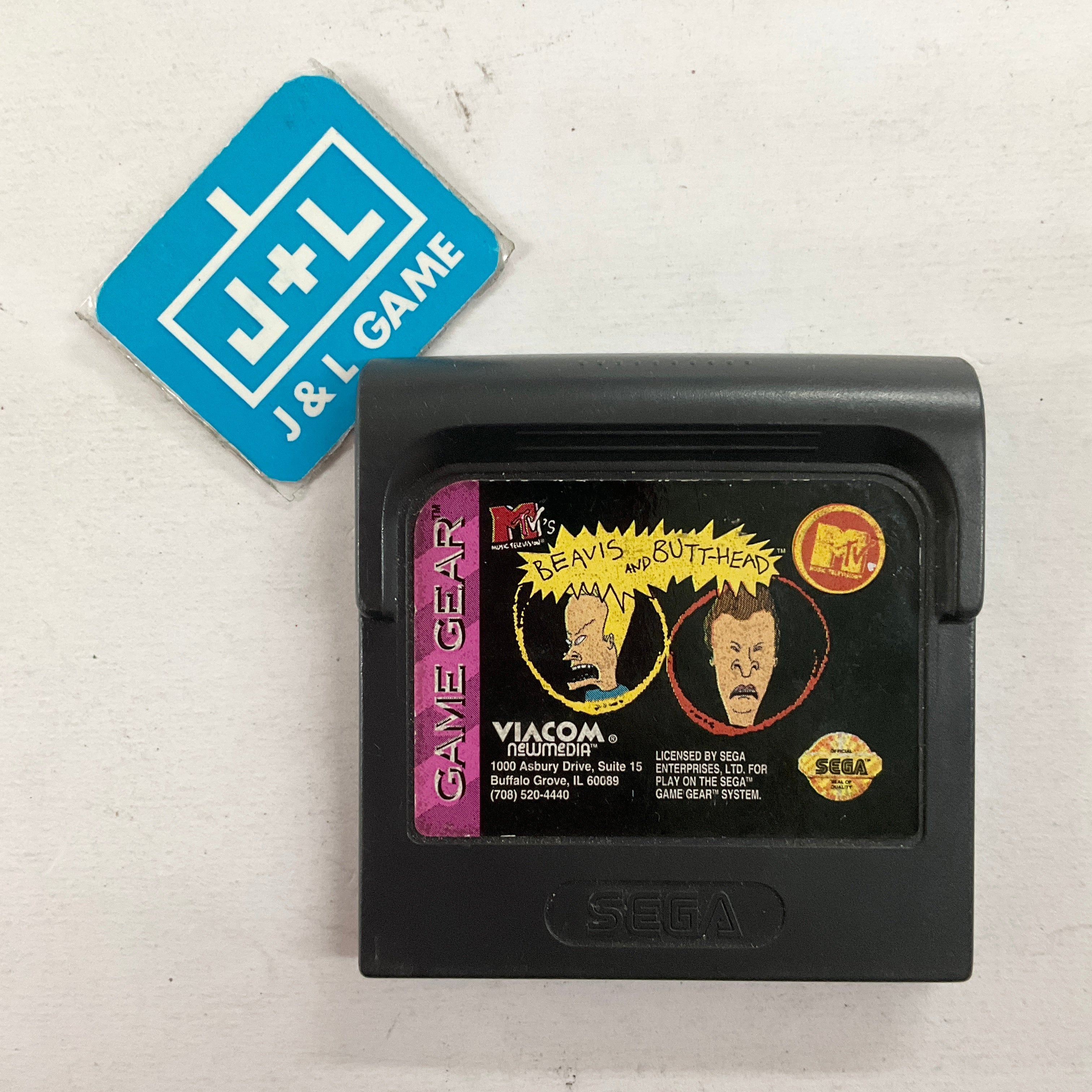 Beavis and Butt-head - (SGG) SEGA GameGear [Pre-Owned] Video Games Viacom New Media