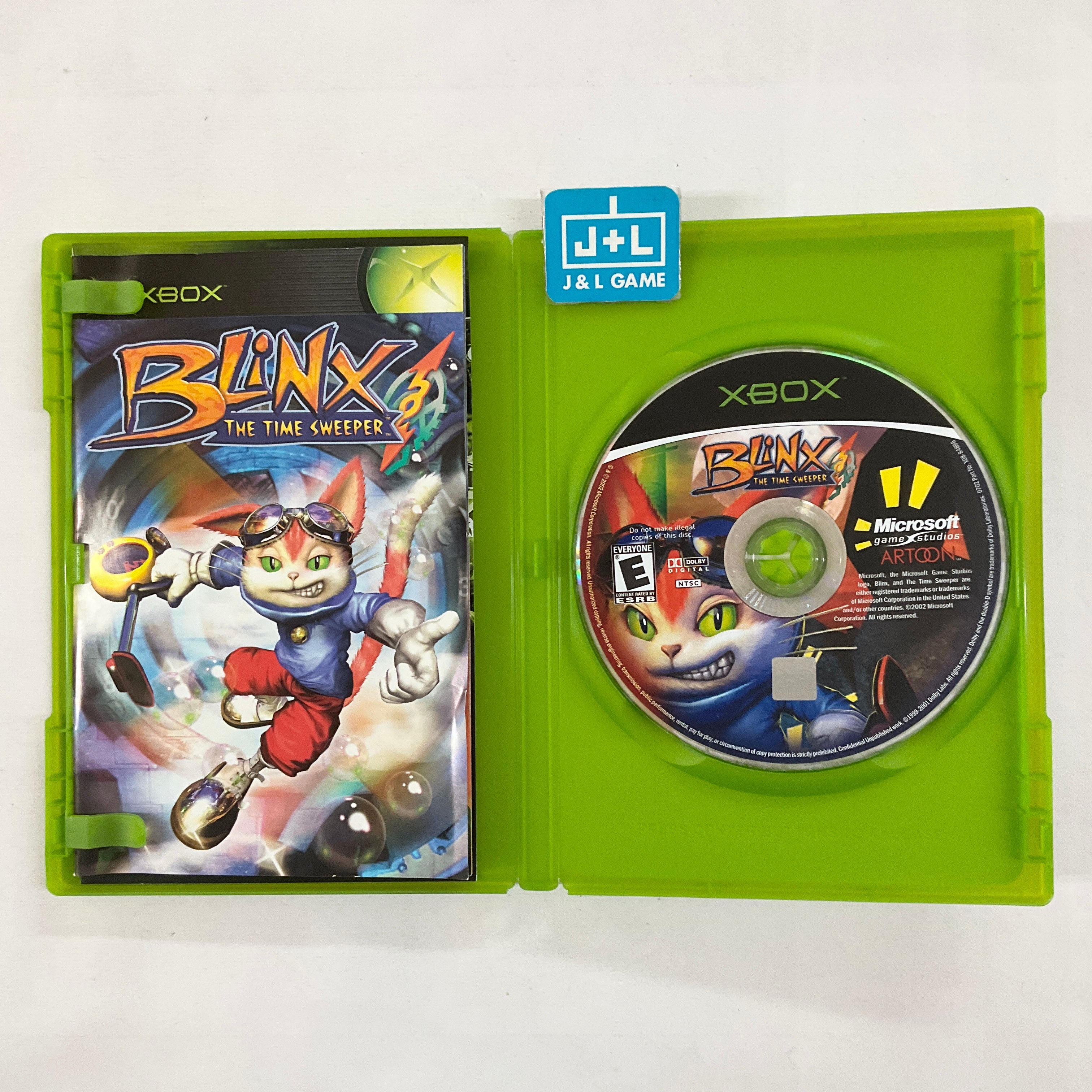 Blinx: The Time Sweeper - (XB) Xbox [Pre-Owned] Video Games Microsoft Game Studios