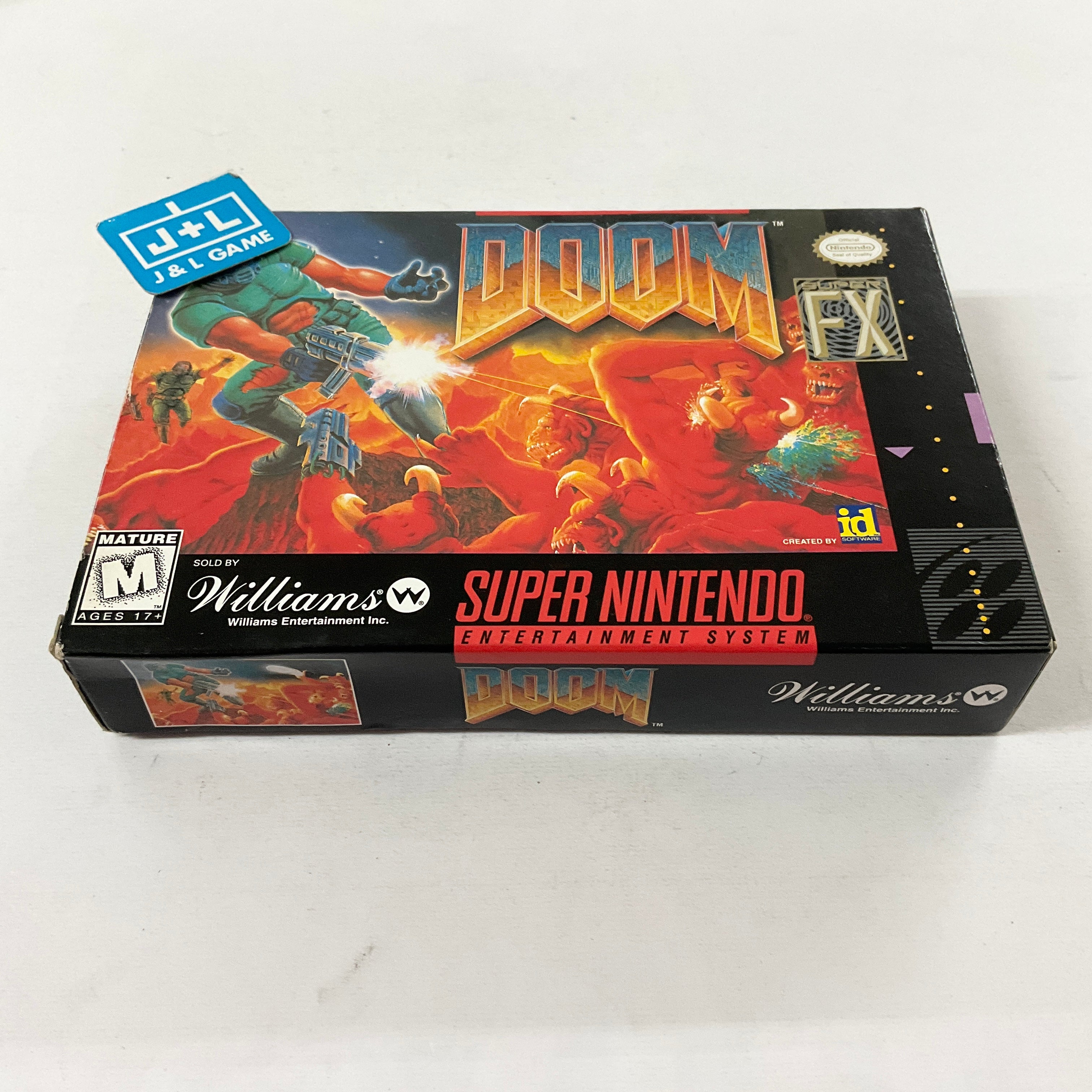 DOOM - (SNES) Super Nintendo [Pre-Owned] Video Games Imagineer