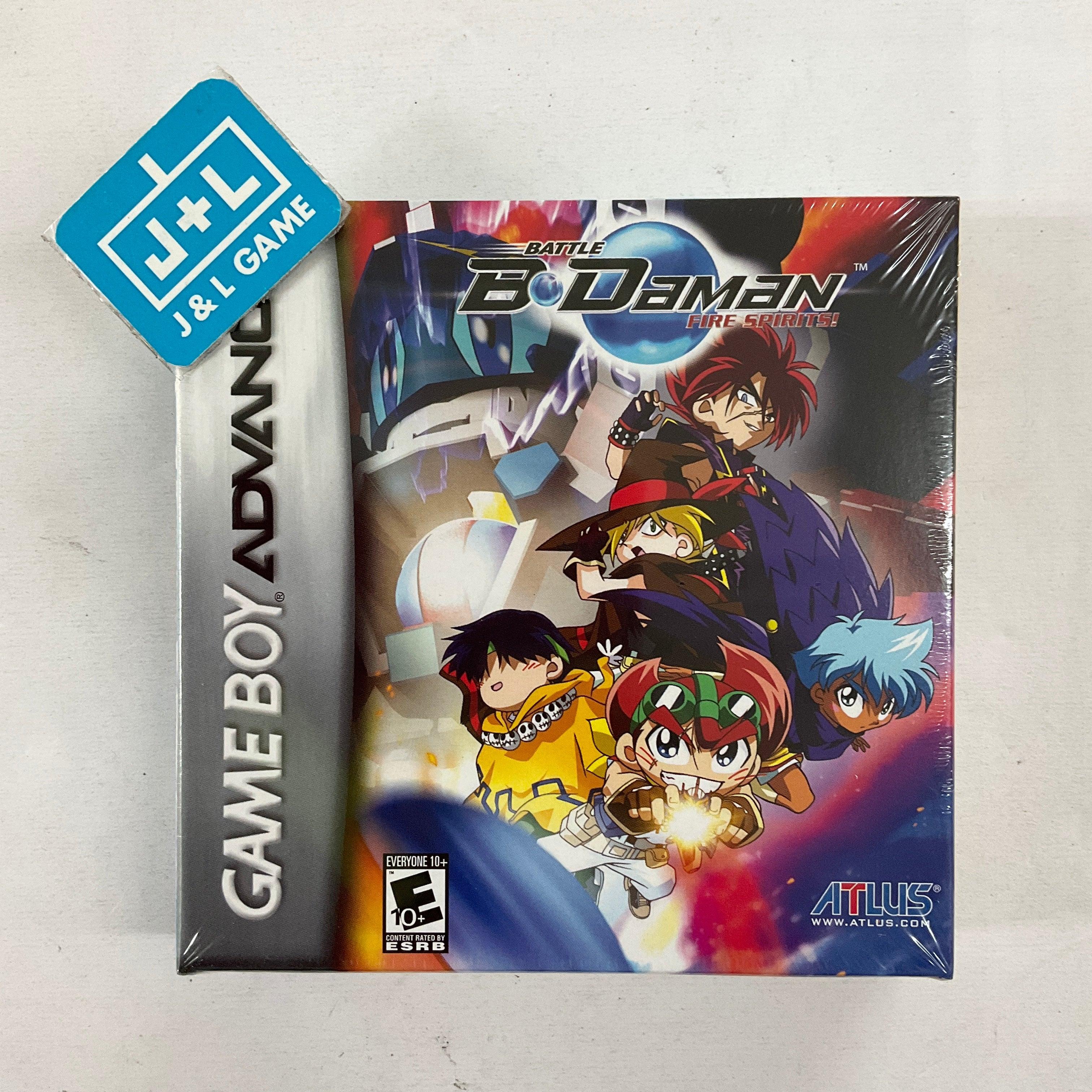 Battle B-Daman: Fire Spirits! - (GBA) Game Boy Advance Video Games Atlus   