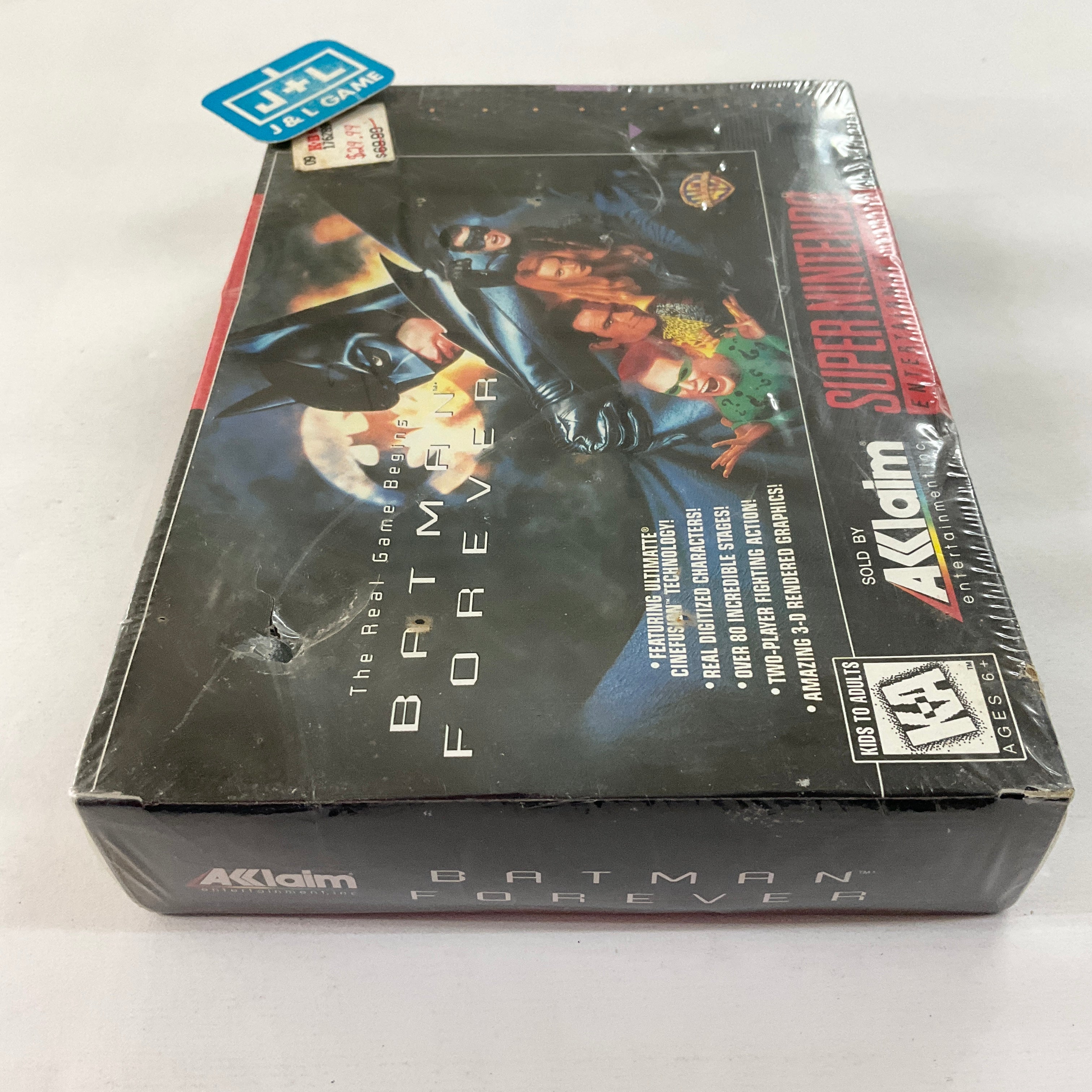 Batman forever game boy in purchases box