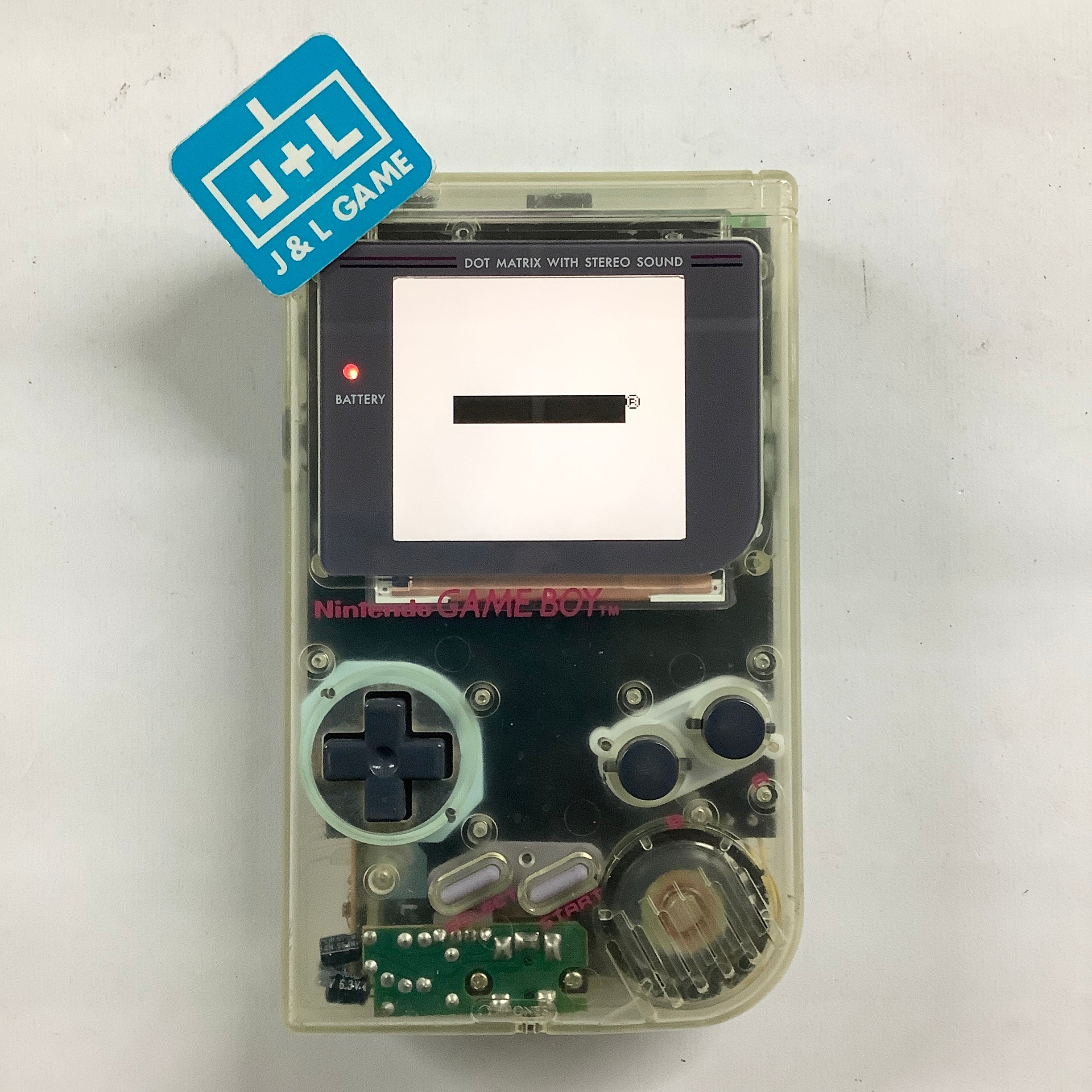 Nintendo Game Boy (Clear With Backlight)- (GB) Game Boy [Pre-Owned] Consoles Nintendo   