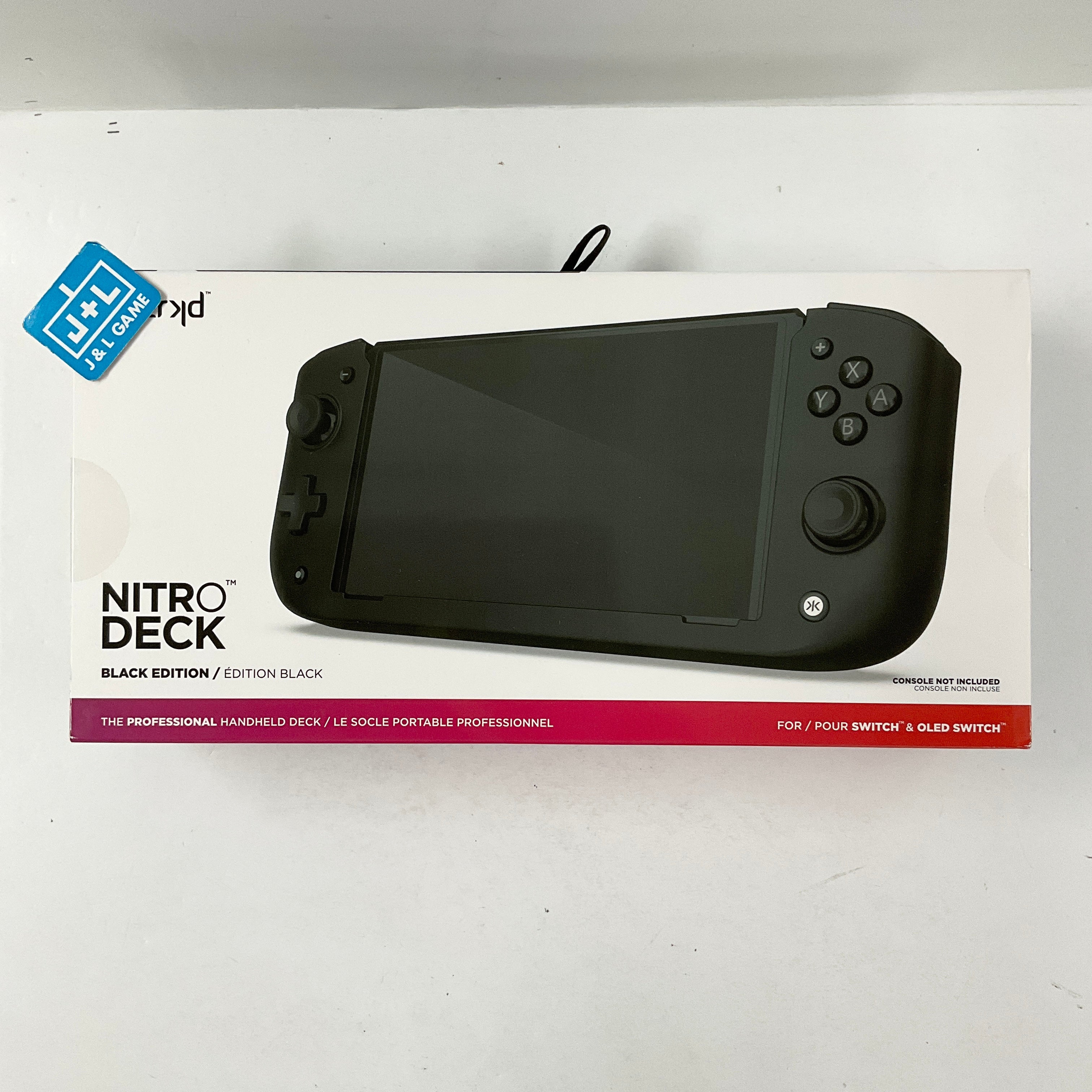 CRKD Nitro Deck (Black) - (NSW) Nintendo Switch ACCESSORIES CRKD   