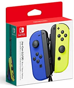 Nintendo Switch Joy-Con (L)/(R) (Blue/Neon Yellow) (World Edition) - (NSW) Nintendo Switch Accessories Nintendo   