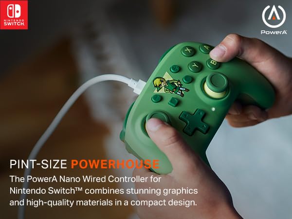 PowerA Nano Wired Controller (Toon Link) - (NSW) Nintendo Switch ACCESSORIES PowerA