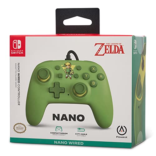 PowerA Nano Wired Controller (Toon Link) - (NSW) Nintendo Switch ACCESSORIES PowerA