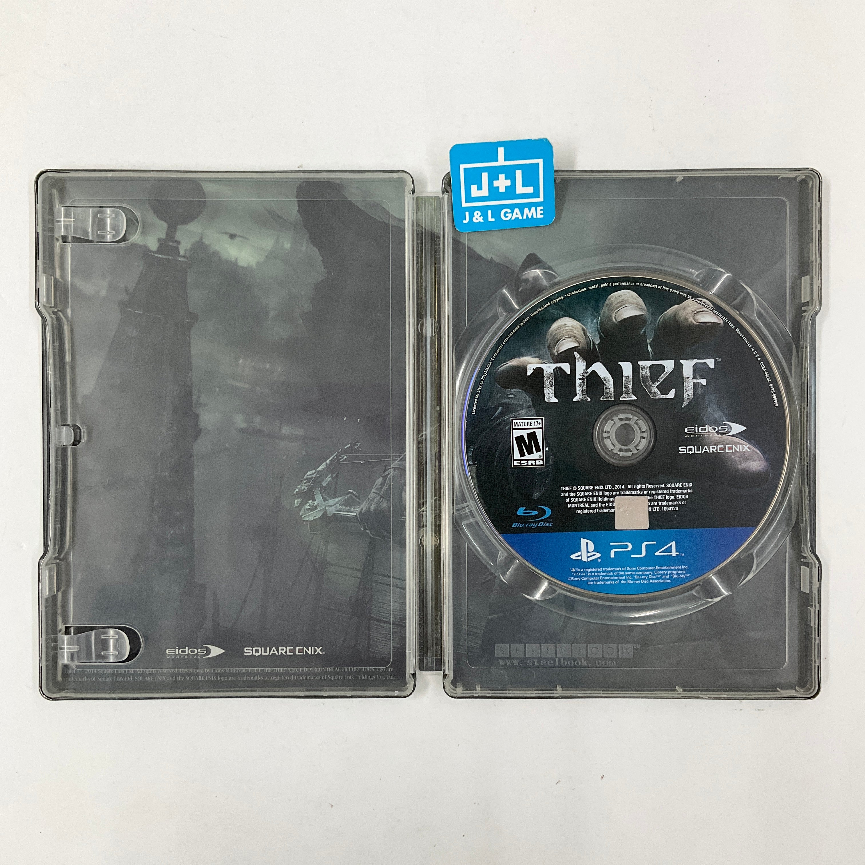 Thief (Limited Edition Steelbook) - (PS4) Playstation 4 [Pre-Owned] Video Games Square Enix