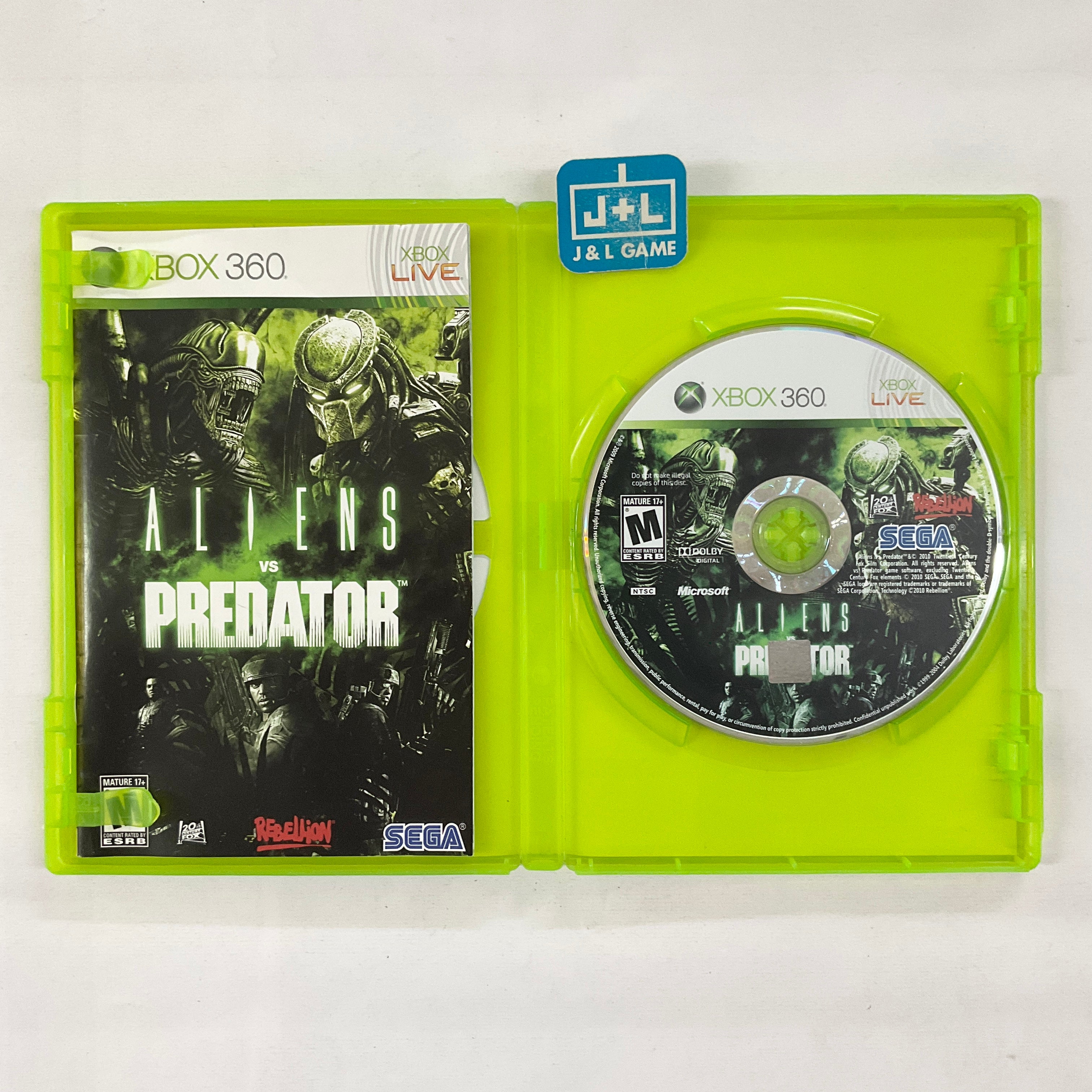 Aliens vs. Predator - Xbox 360 [Pre-Owned] Video Games Sega   