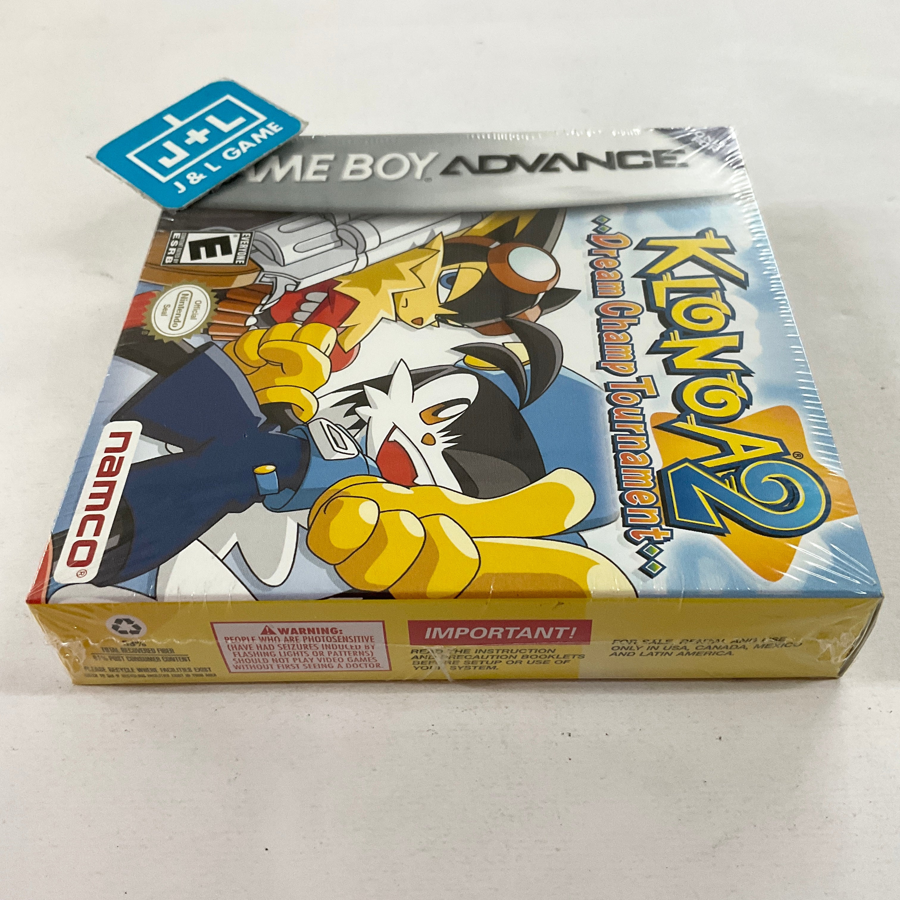 Klonoa 2: Dream Champ Tournament - (GBA) Game Boy Advance Video Games Namco   