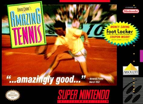 David Crane's Amazing Tennis - (SNES) Super Nintendo [Pre-Owned] Video Games Absolute Entertainment   