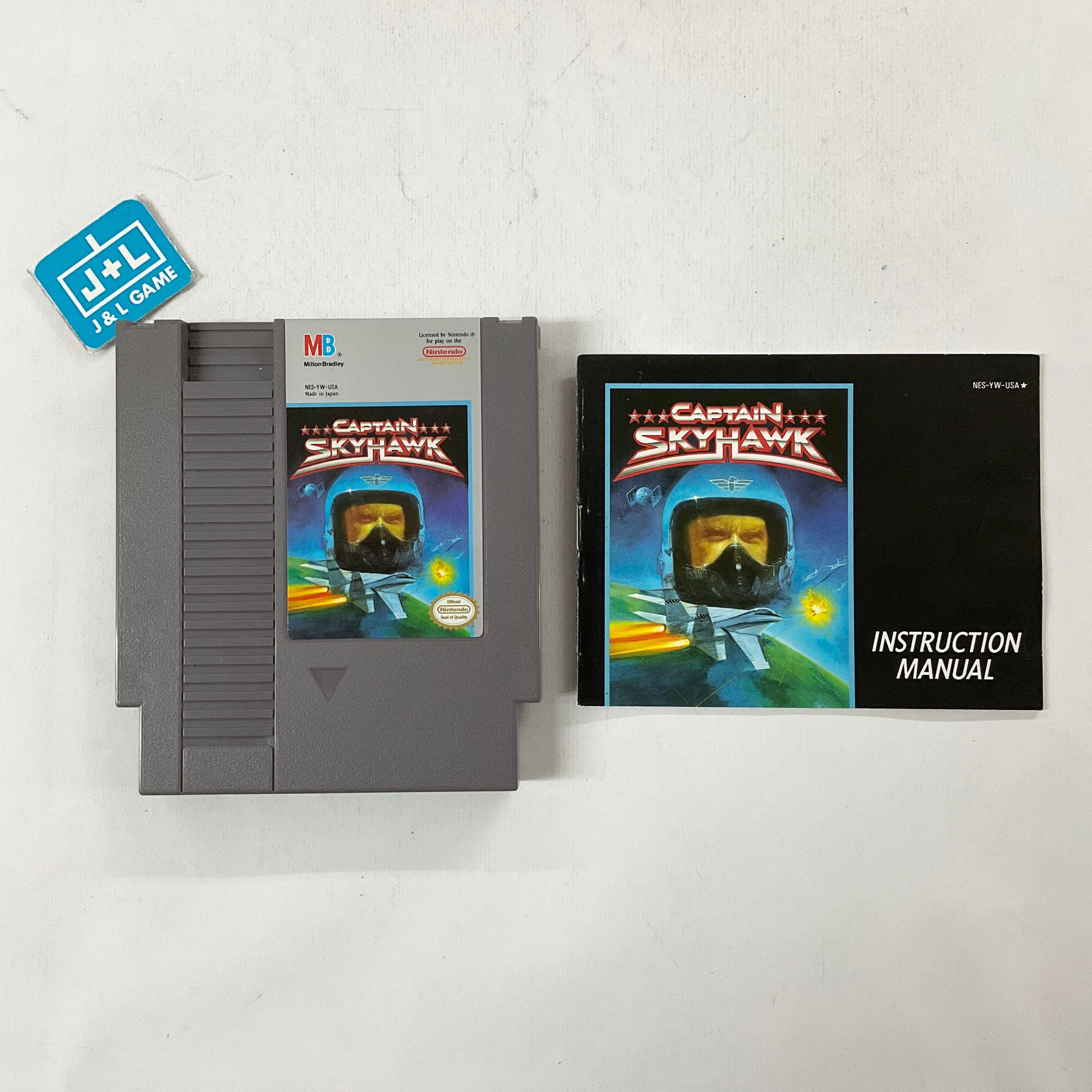 Captain Skyhawk - (NES) Nintendo Entertainment System [Pre-Owned] Video Games Milton Bradley