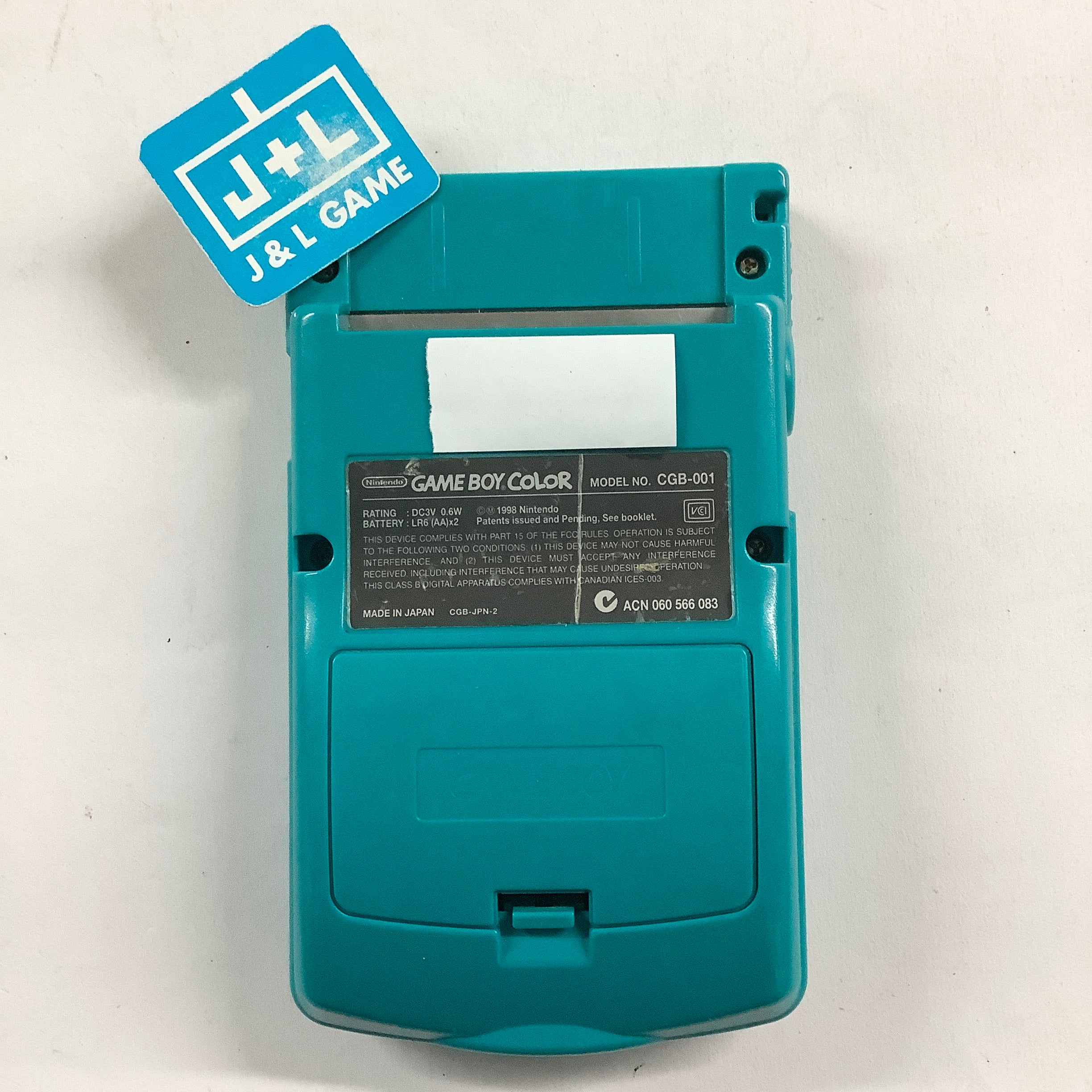 Nintendo Game Boy Color Console (Teal With Backlight) - (GBC) Game Boy Color [Pre-Owned] Consoles Nintendo