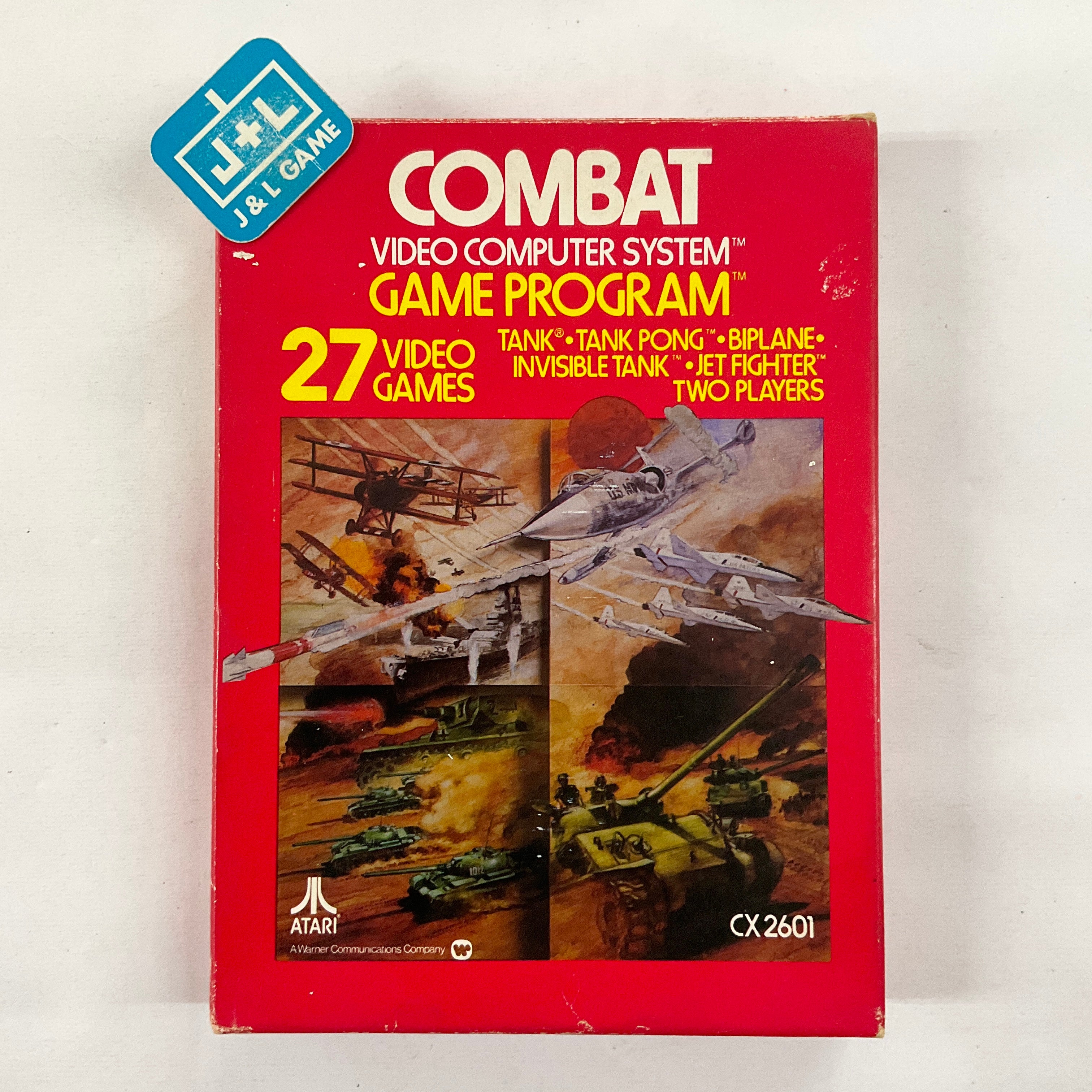 Combat - (A26) Atari 2600 [Pre-Owned] Video Games Atari Inc.   